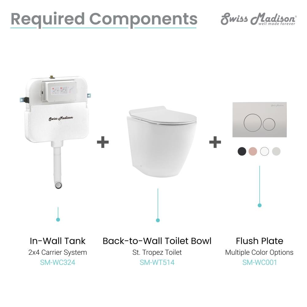 Swiss Madison SM-WC324 Toilet-Tanks - View #2