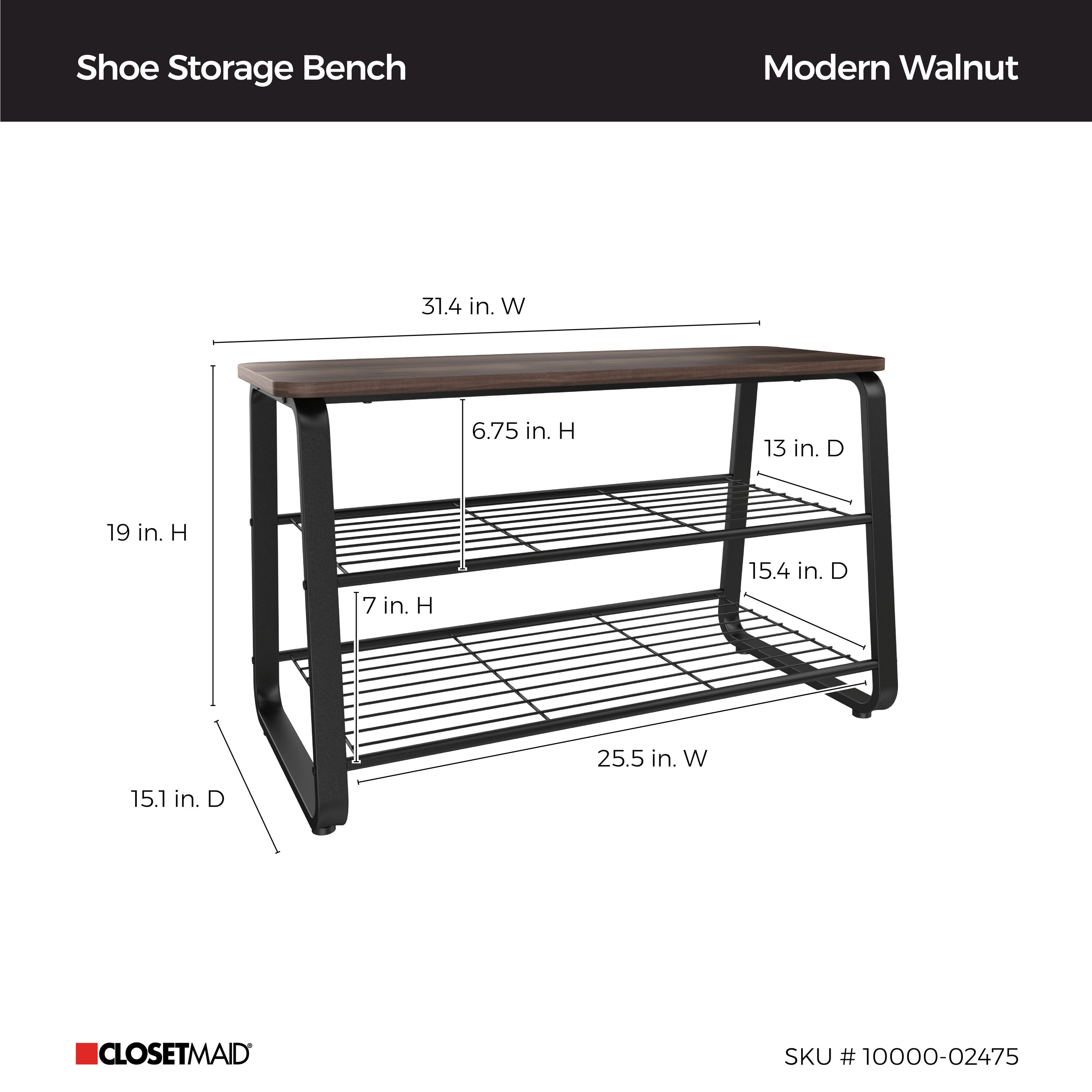 ClosetMaid 10000-02475 Shoe-Racks - View #6