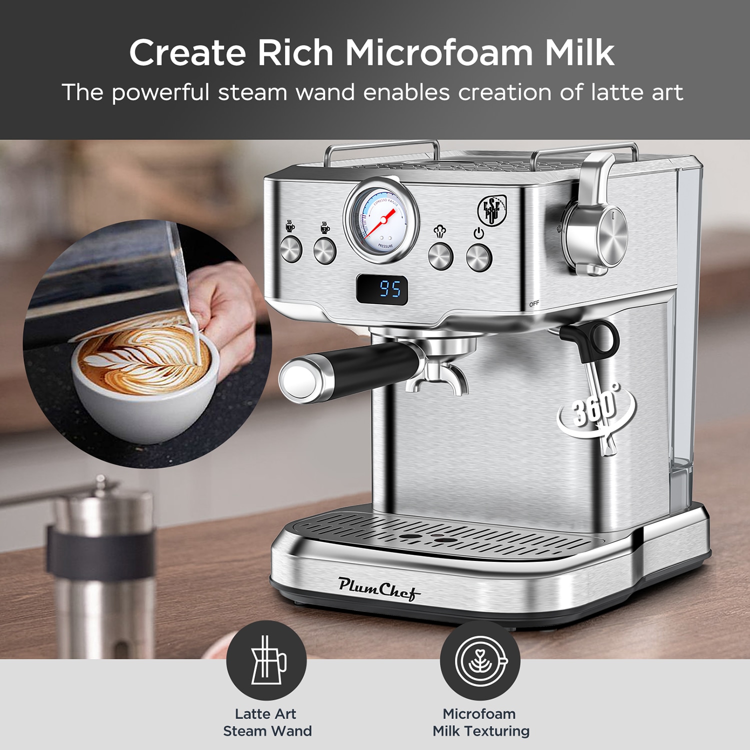 GZMR HYCC-24809US-LC Espresso-Machines - View #9