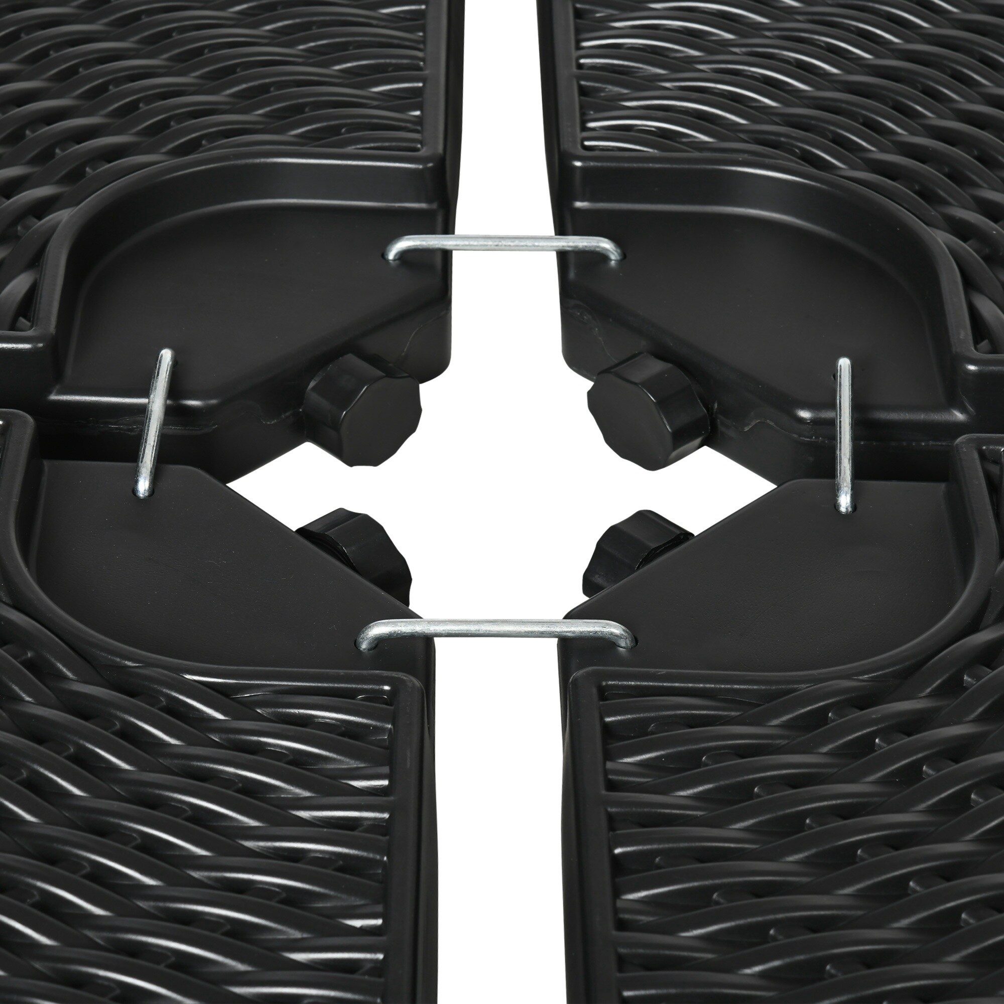 Outsunny 84D-201V00BK Umbrella-Bases - View #5