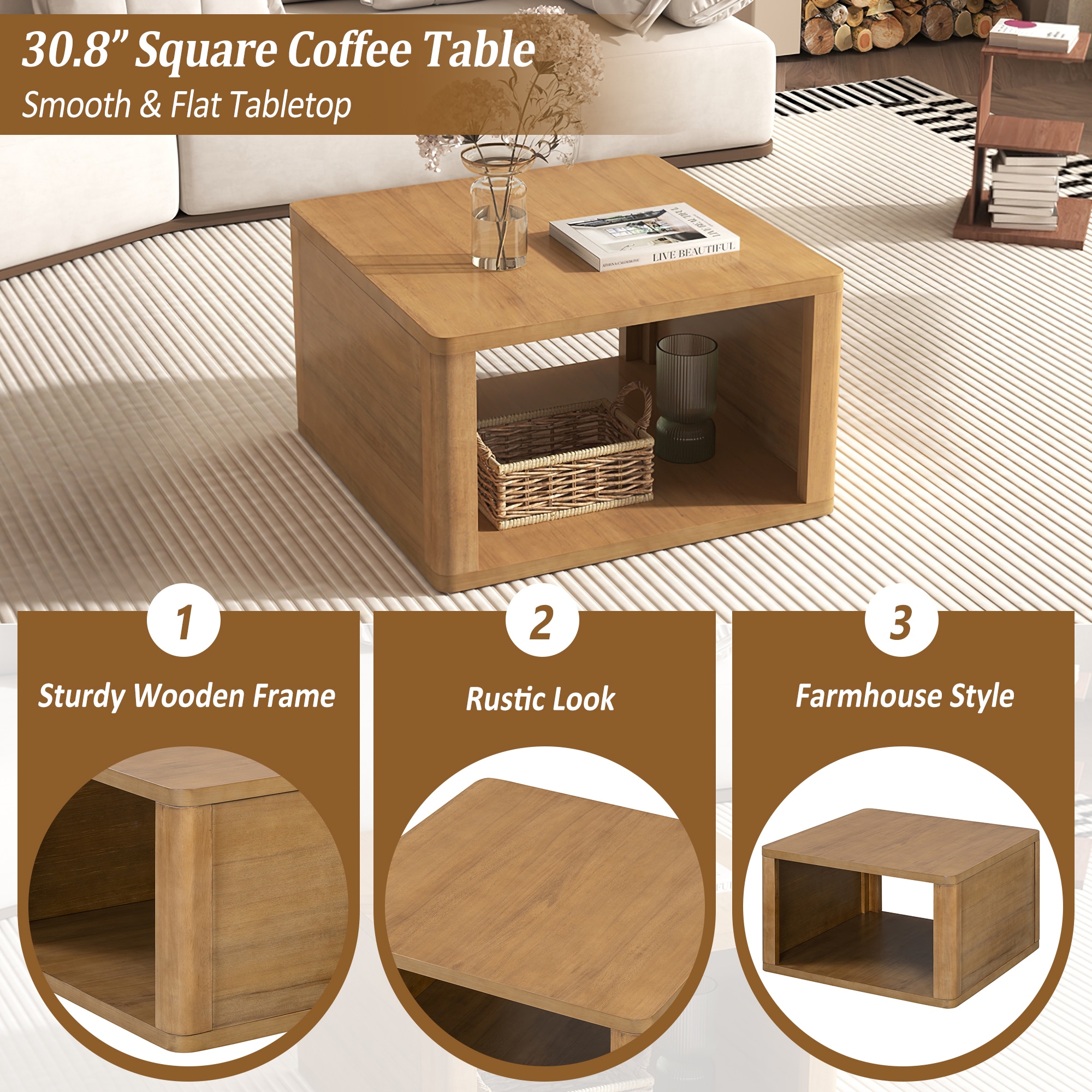 ModernLuxe L3P-N735P242918N Coffee-Tables - View #4
