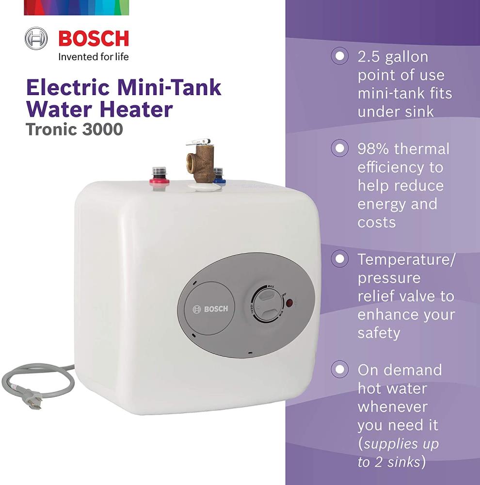 Bosch hot water boilers - efficient, reliable, innovative