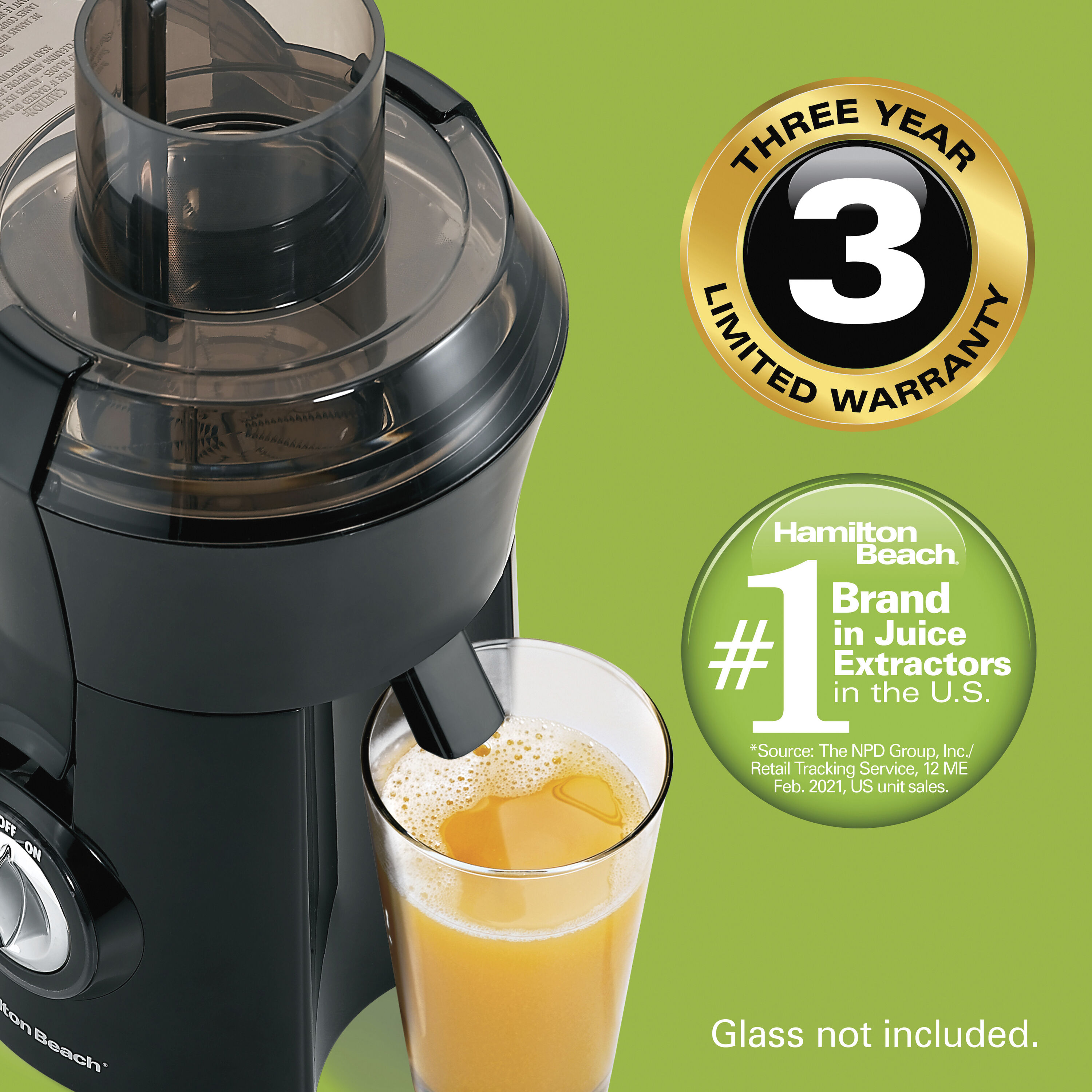 Hamilton Beach Big Mouth Pro Juice Extractor - Lockable, Gray, Extractor  Type, cETLus Safety Listed, Dishwasher-Safe, Powerful 1.1 Hp Motor in the  Juicers department at