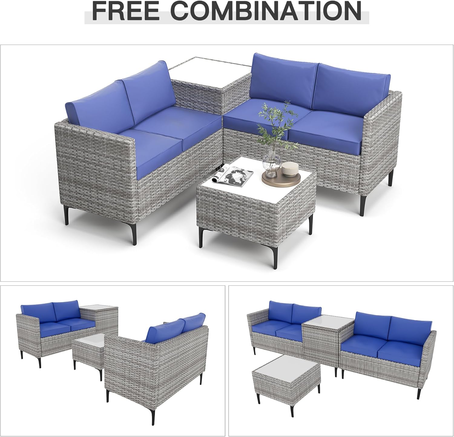 Garvee LAHWCZT2603100020 Patio-Sofas-Daybeds - View #6