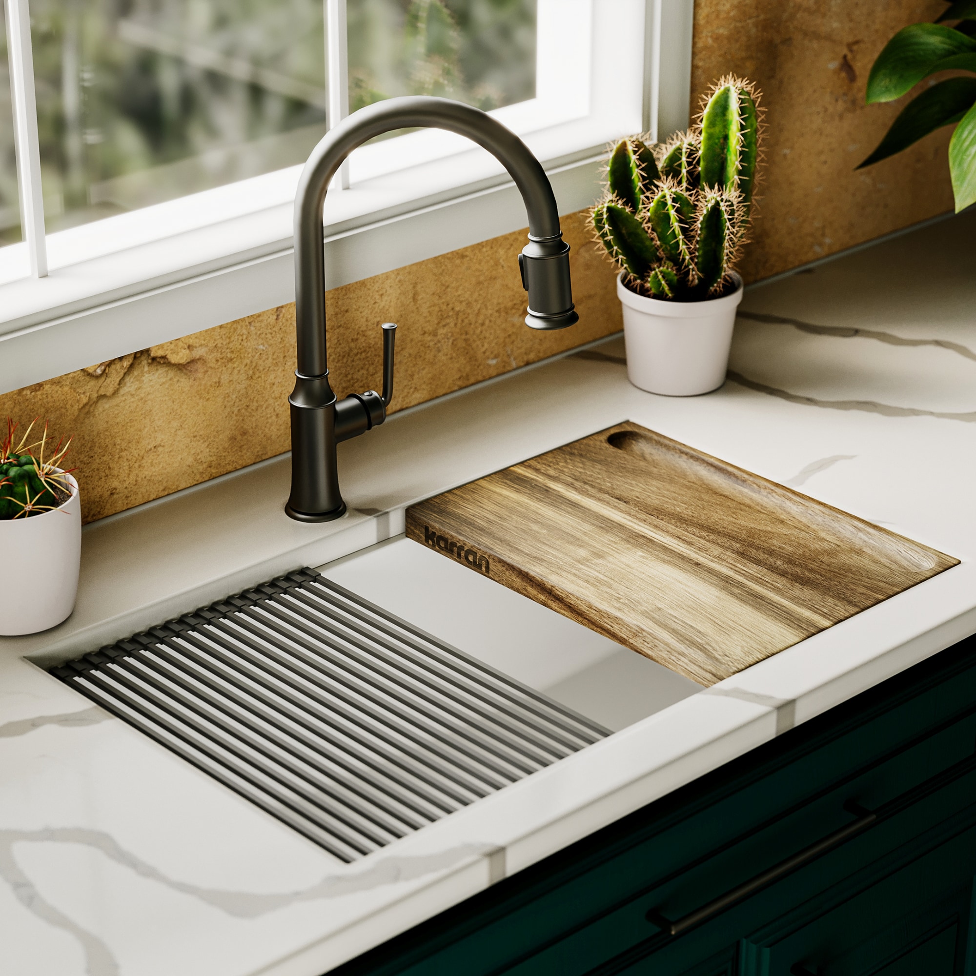 Karran GU1070WHT Kitchen-Sinks - View #11