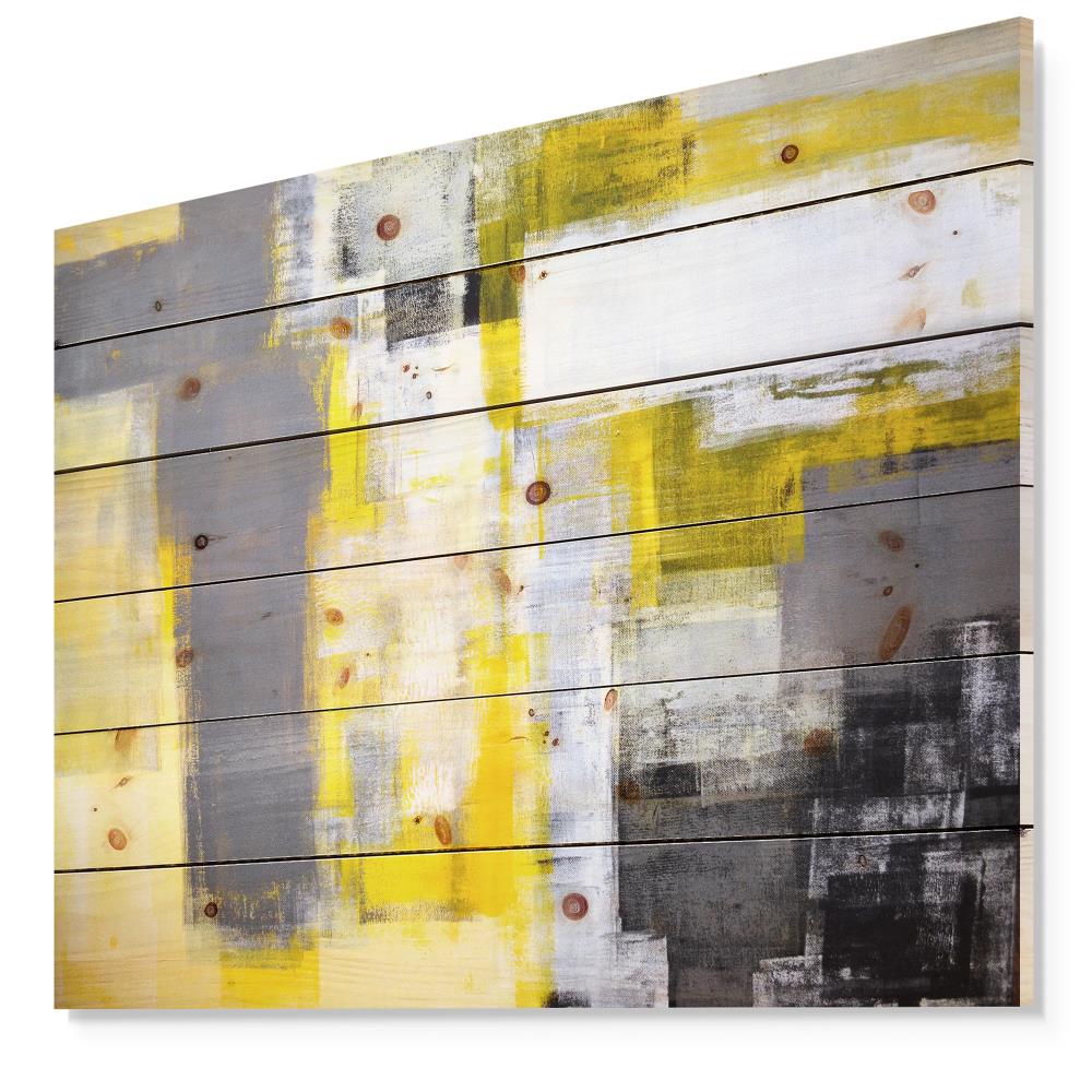 Designart WD6269-40-30 30-in H x 40-in W Modern Wood Print
