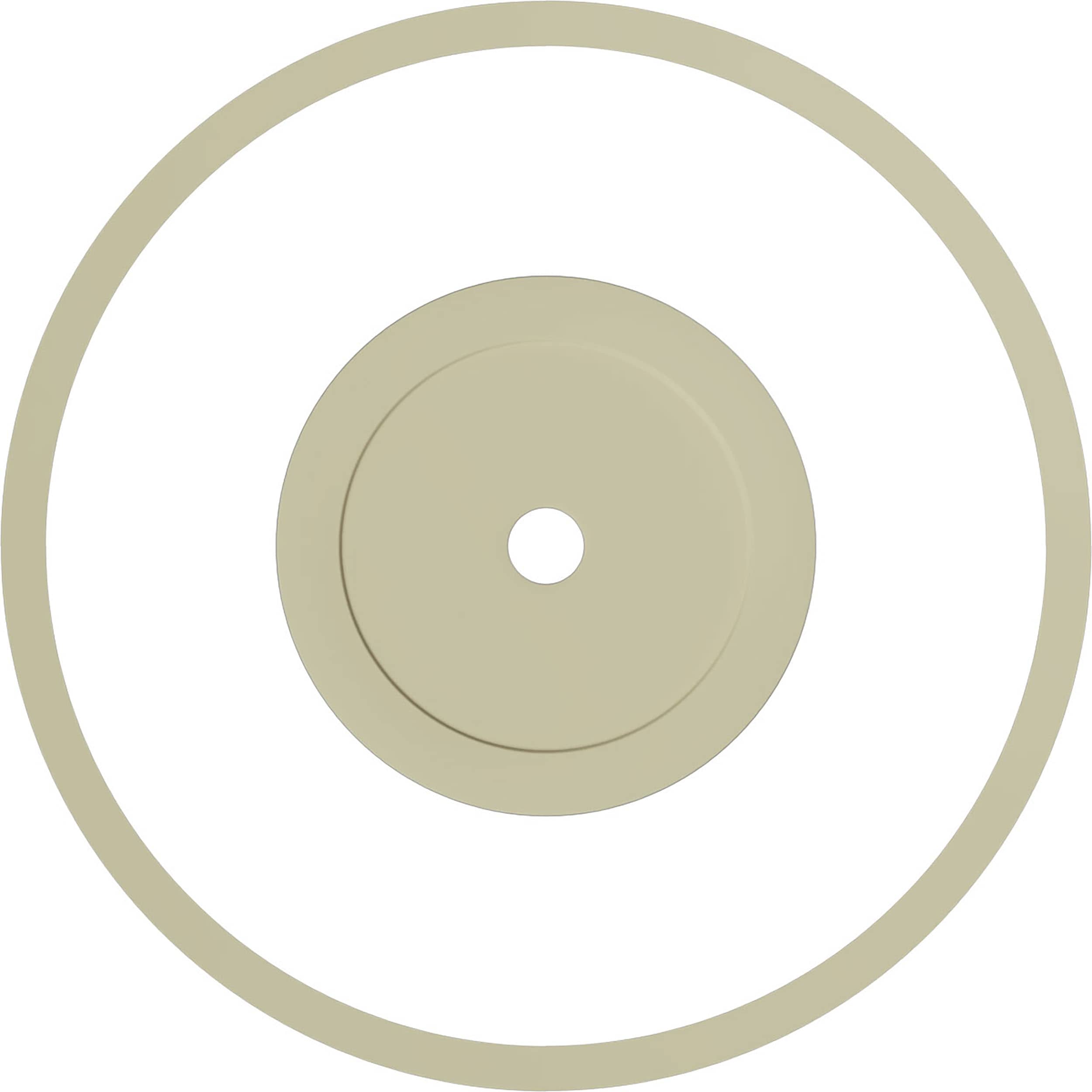 Ekena Millwork CRM52OX25CO Ceiling-Rings - View #4