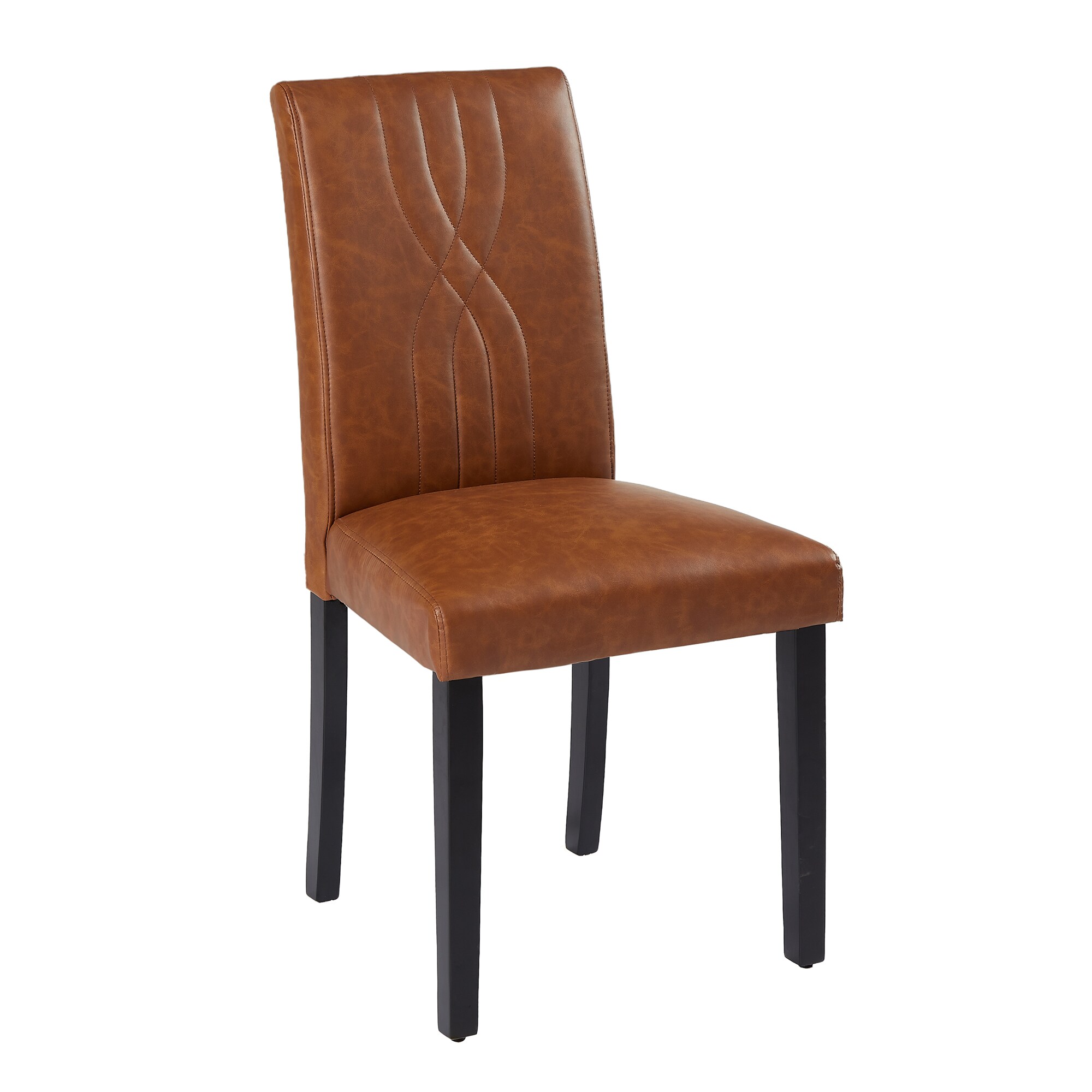 Vecelo LOE-DC03-BRN-2P Dining-Chairs - View #10