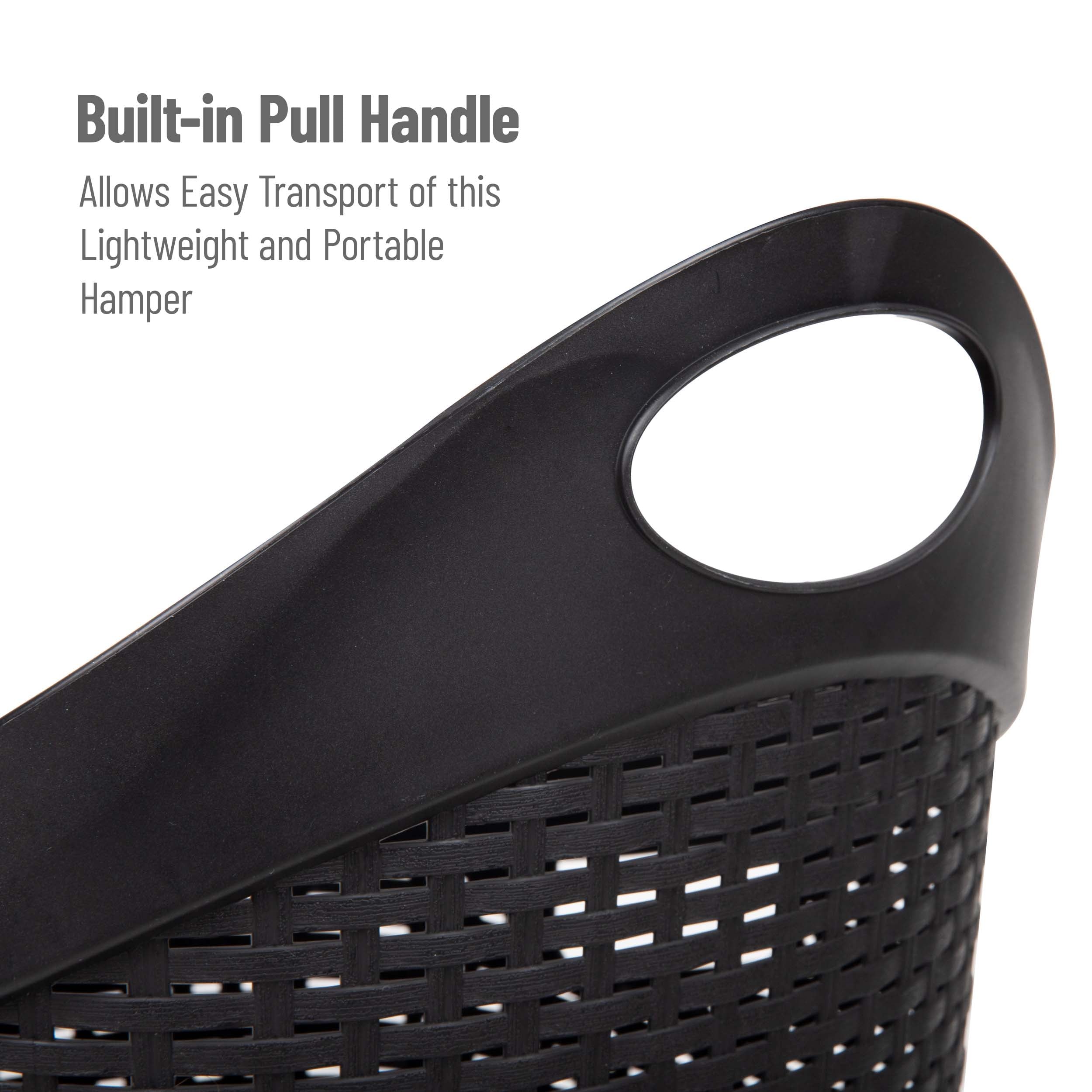 Mind Reader 60HWHEEL-BLK Hamper-Baskets - View #6
