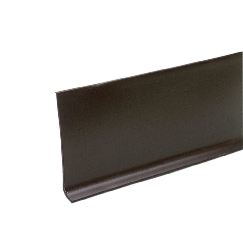 M-D 678523 Brown 0.13-in T x 4.0-in W x 96-in L Vinyl Wall base
