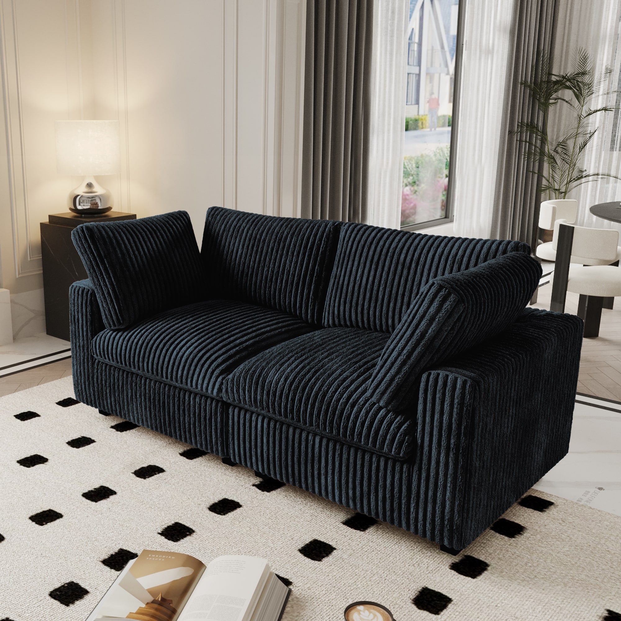 BuotiqHom DH-SF2-141BK Sofas-Loveseats - View #2