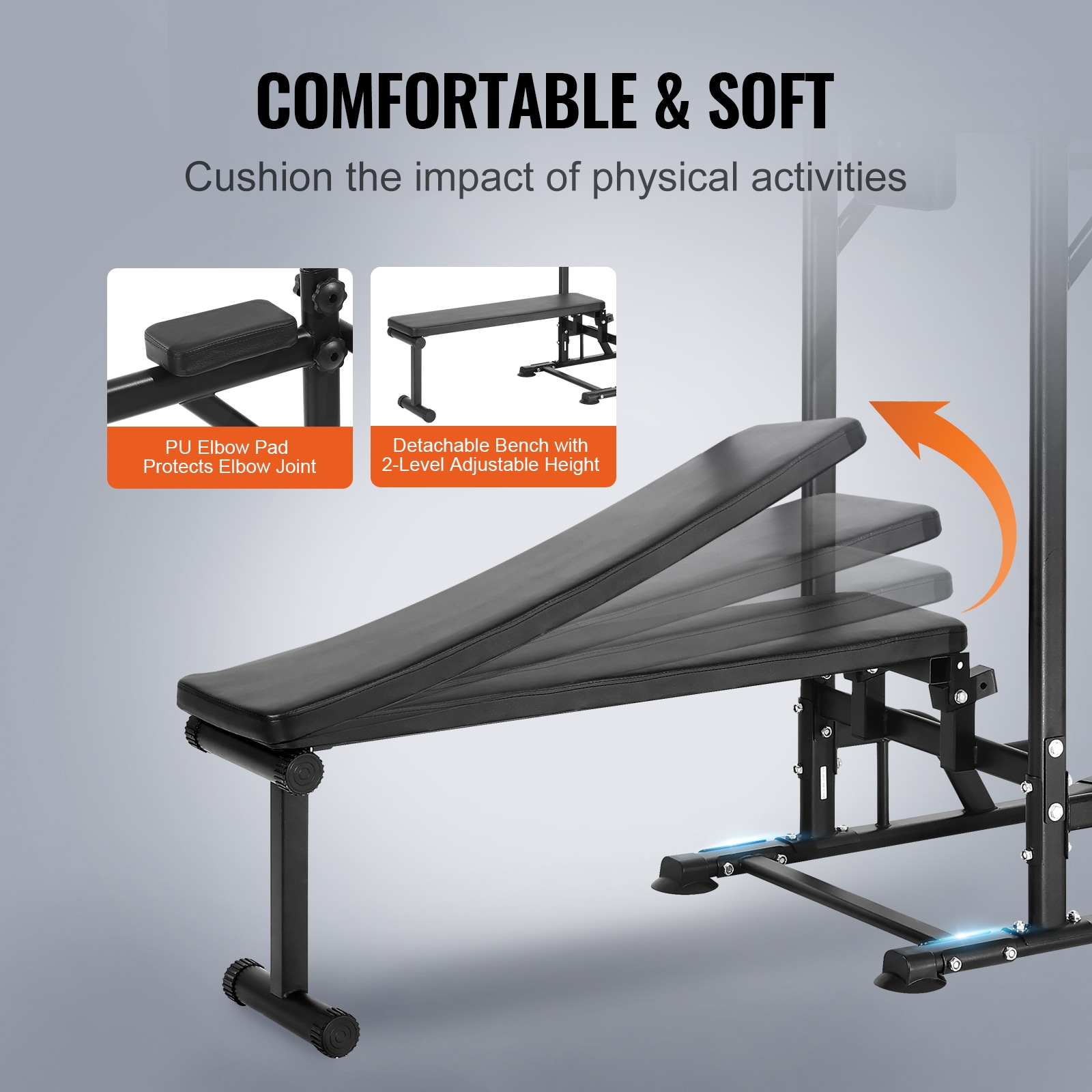 VEVOR DGNYTXSJDZDK4EQYXV0 Pull-up-Push-up-Bars - View #5