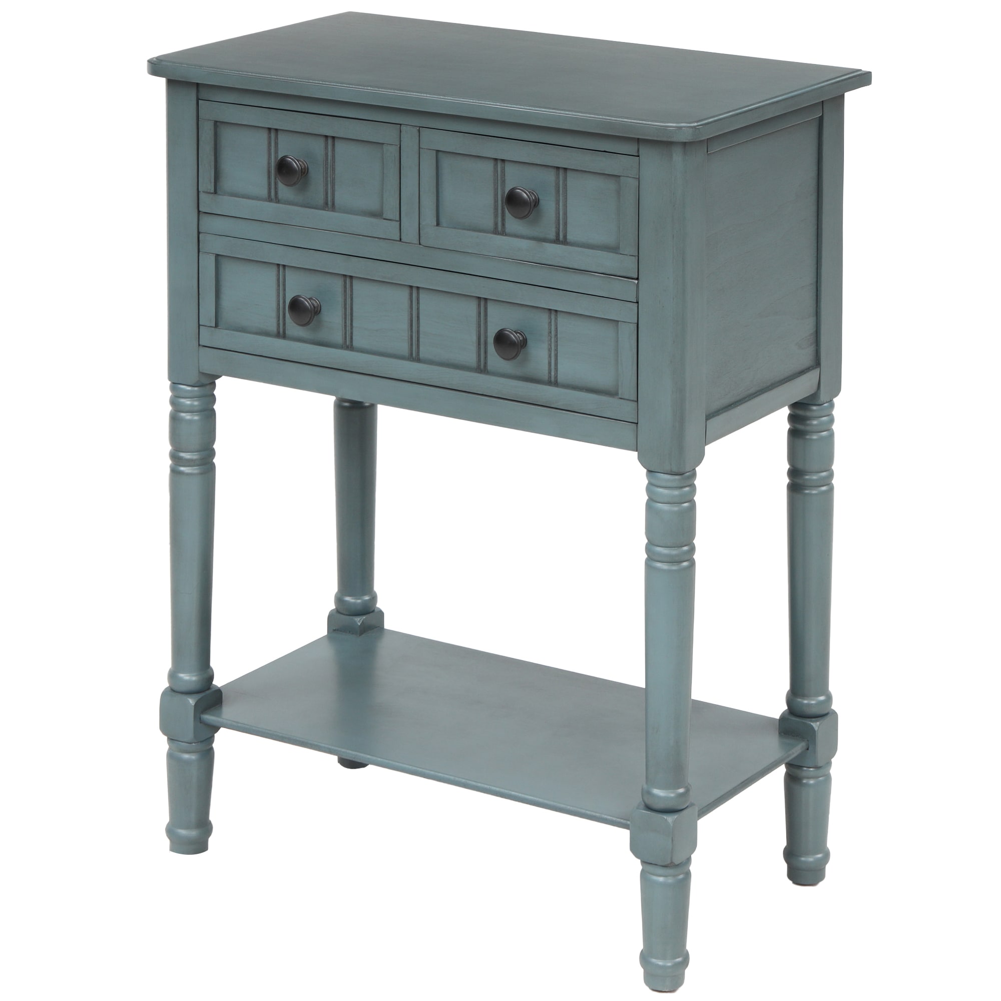 Qualler CTM00646M Vintage Navy Console table