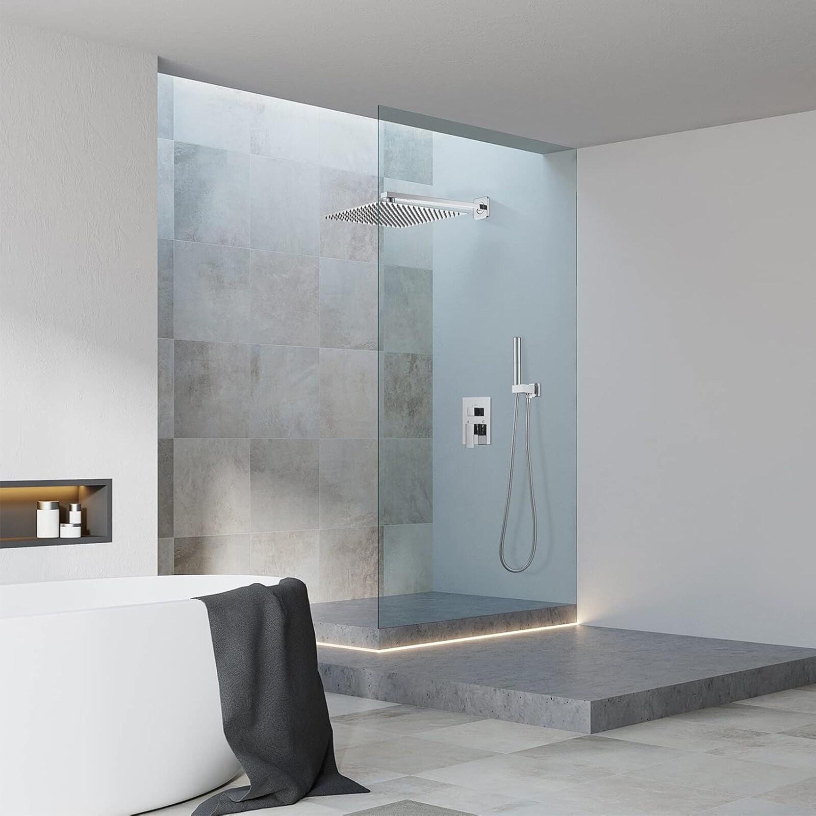 BYH B-SF001-PC Tub-Shower-Faucets - View #4