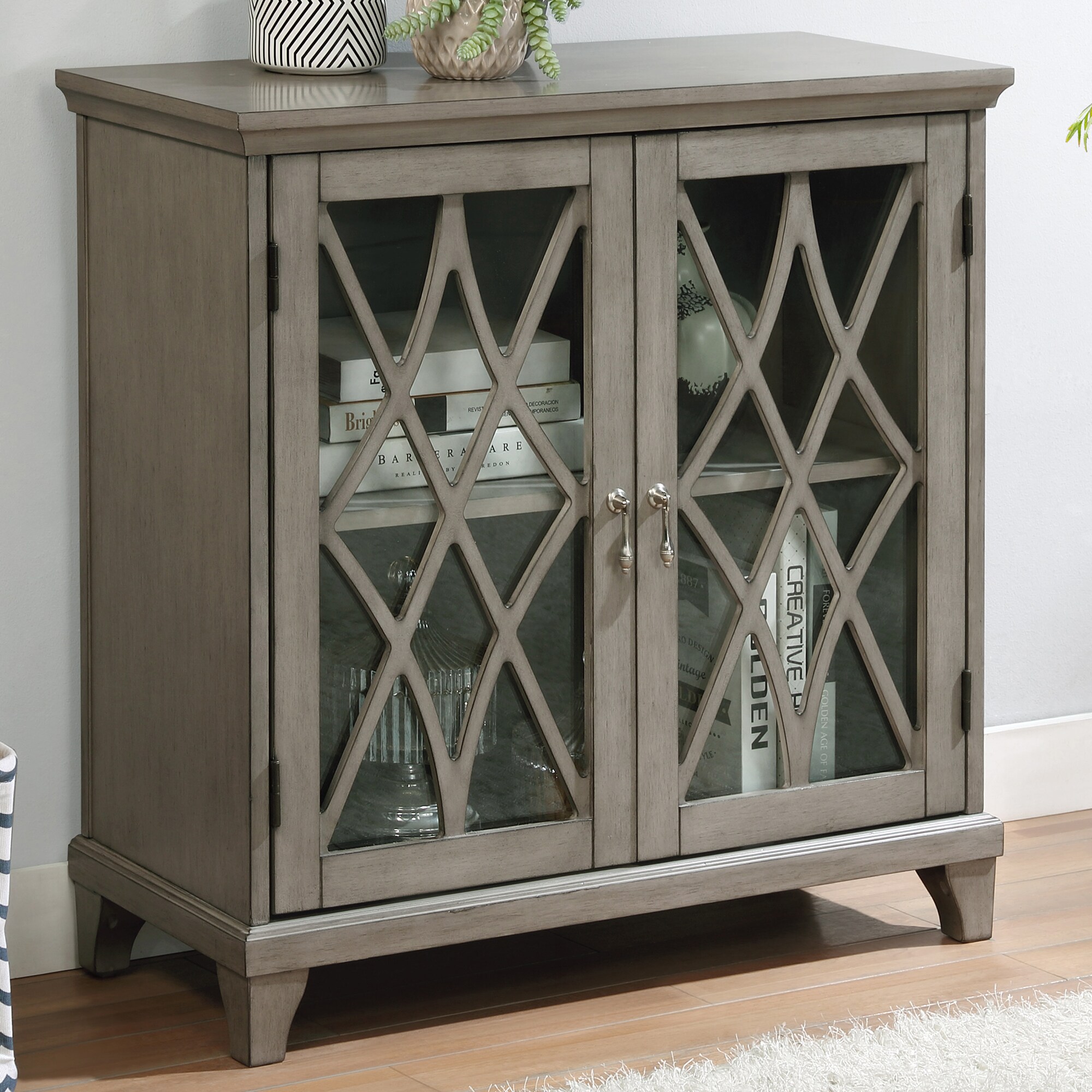 Furniture of America IDF-AC269GY Shoe-Racks - View #2