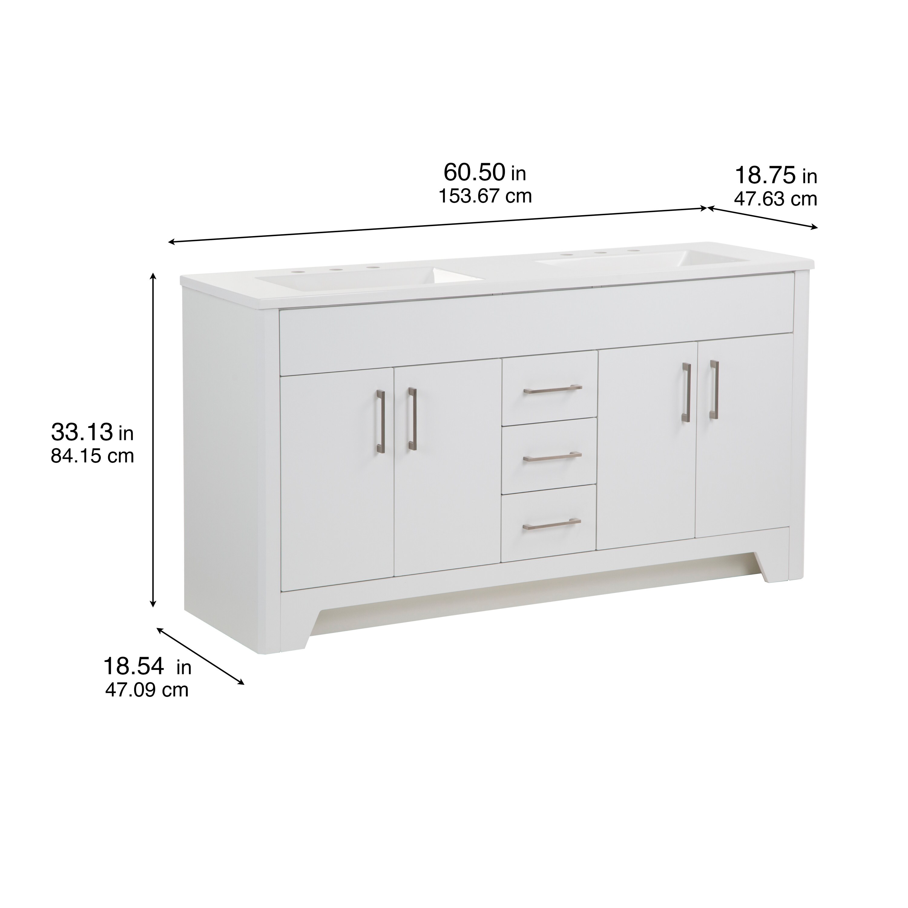 Diamond NOW C60W30076 Bath-Vanity-Combo - View #3