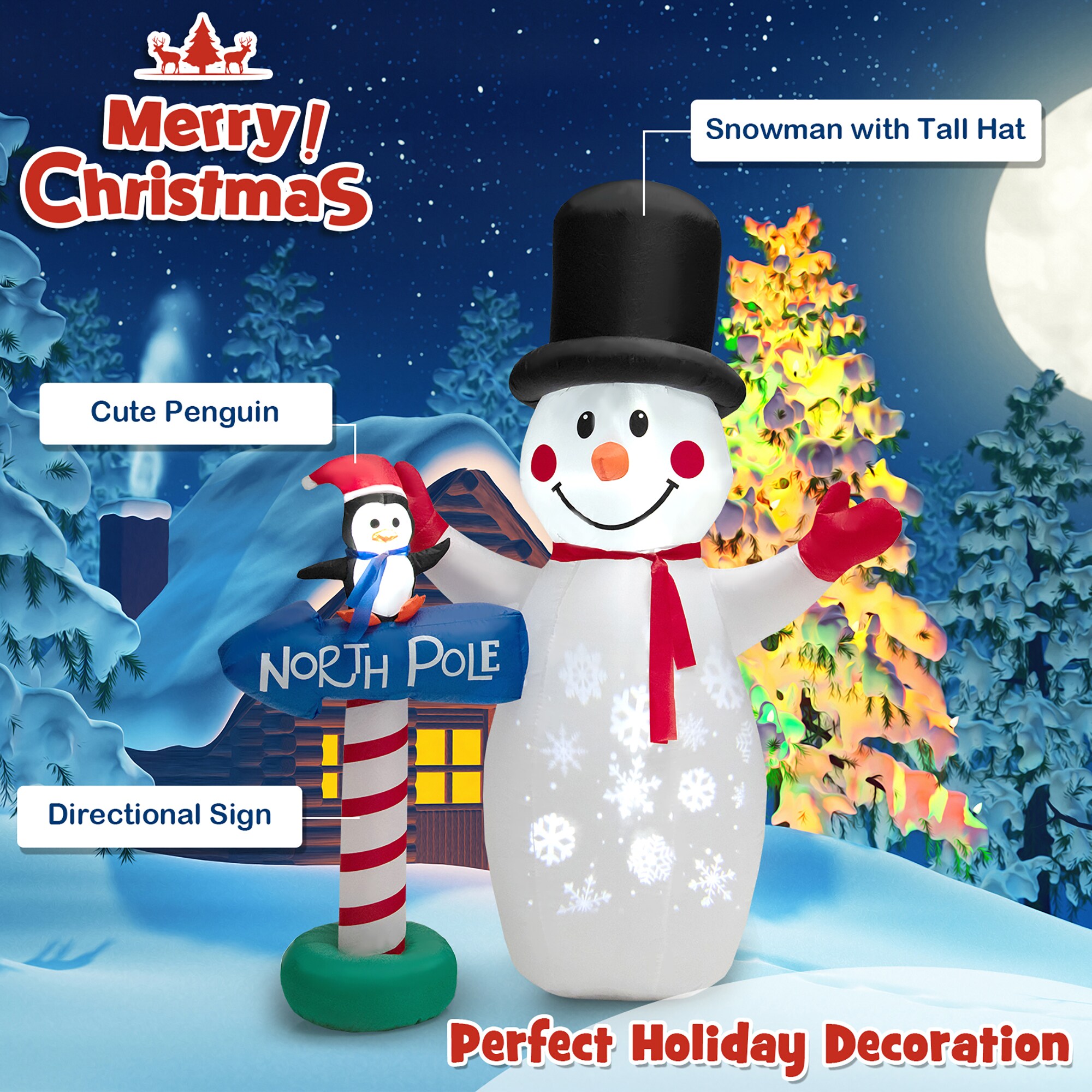 Costway LWS00696 Christmas-Inflatables - View #3