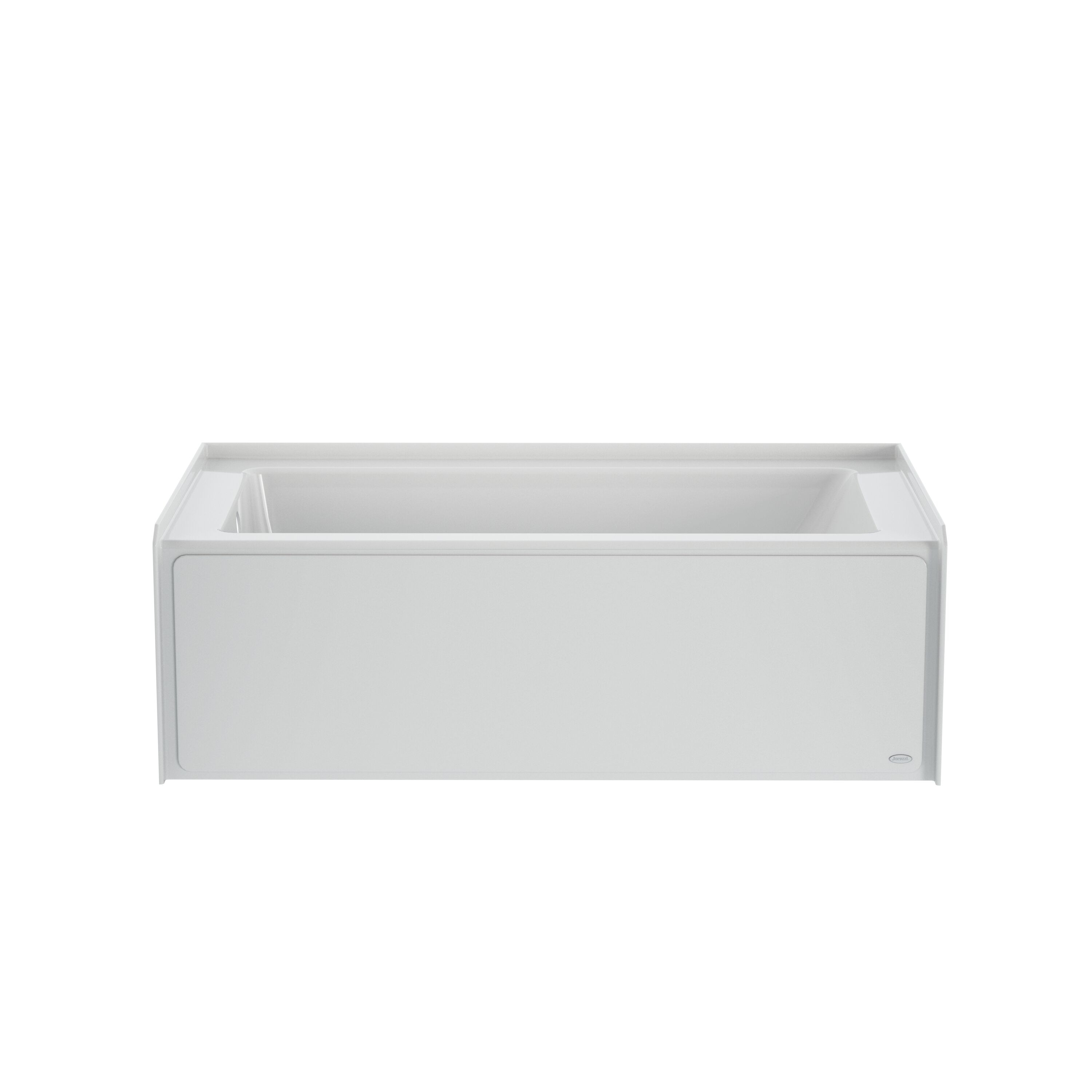 Jacuzzi QF12959 32-Inches x 60-Inches White Acrylic Rectangular Alcove Whirlpool tub ( Left Drain )