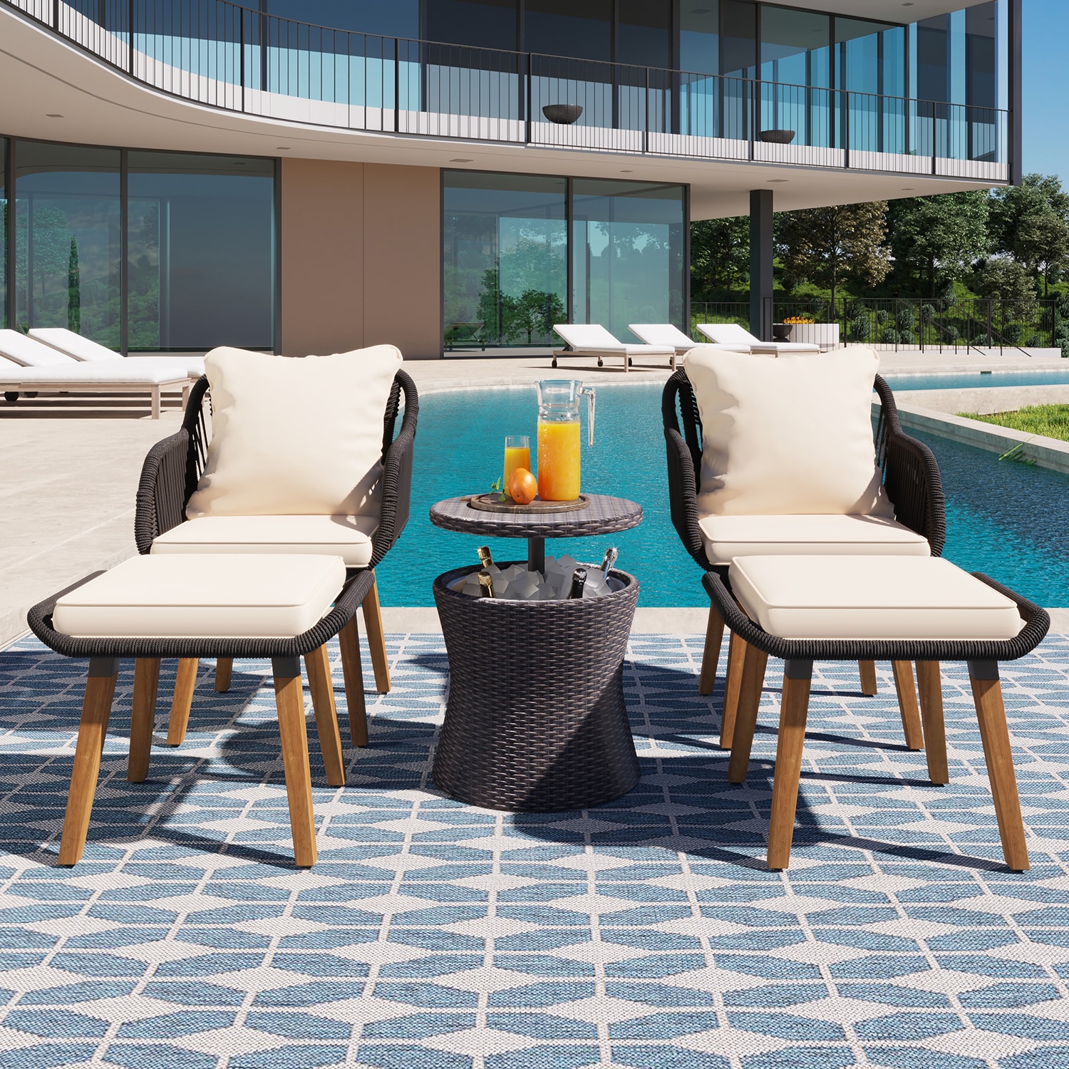 SINOFURN SYB260042BG Patio-Conversation-Sets - View #17