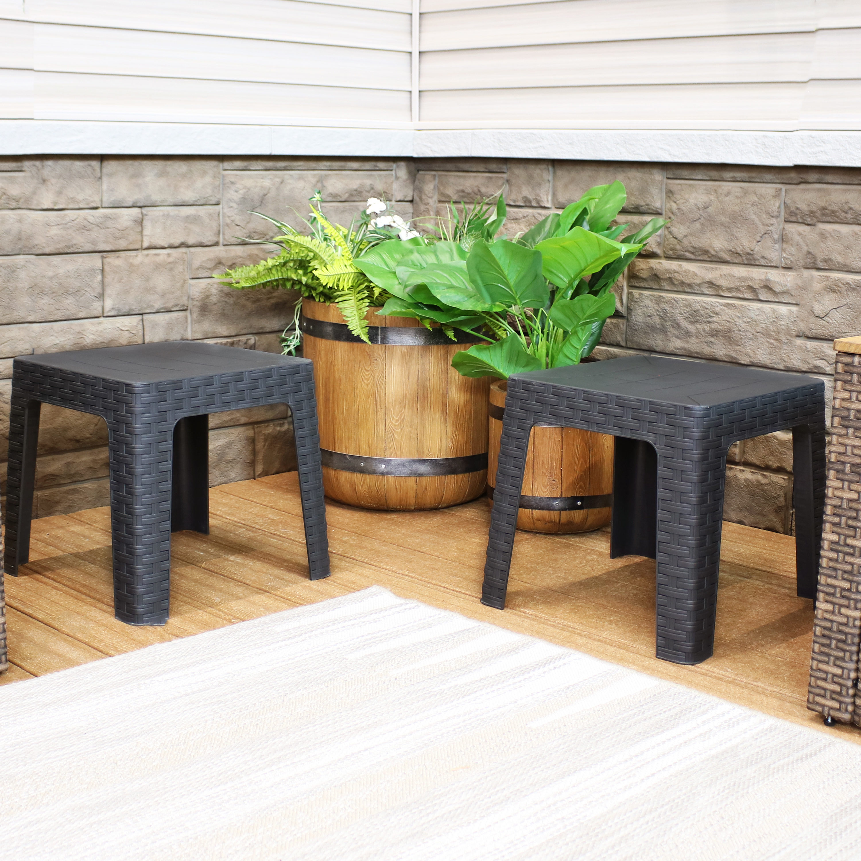 Lowes patio side table discount
