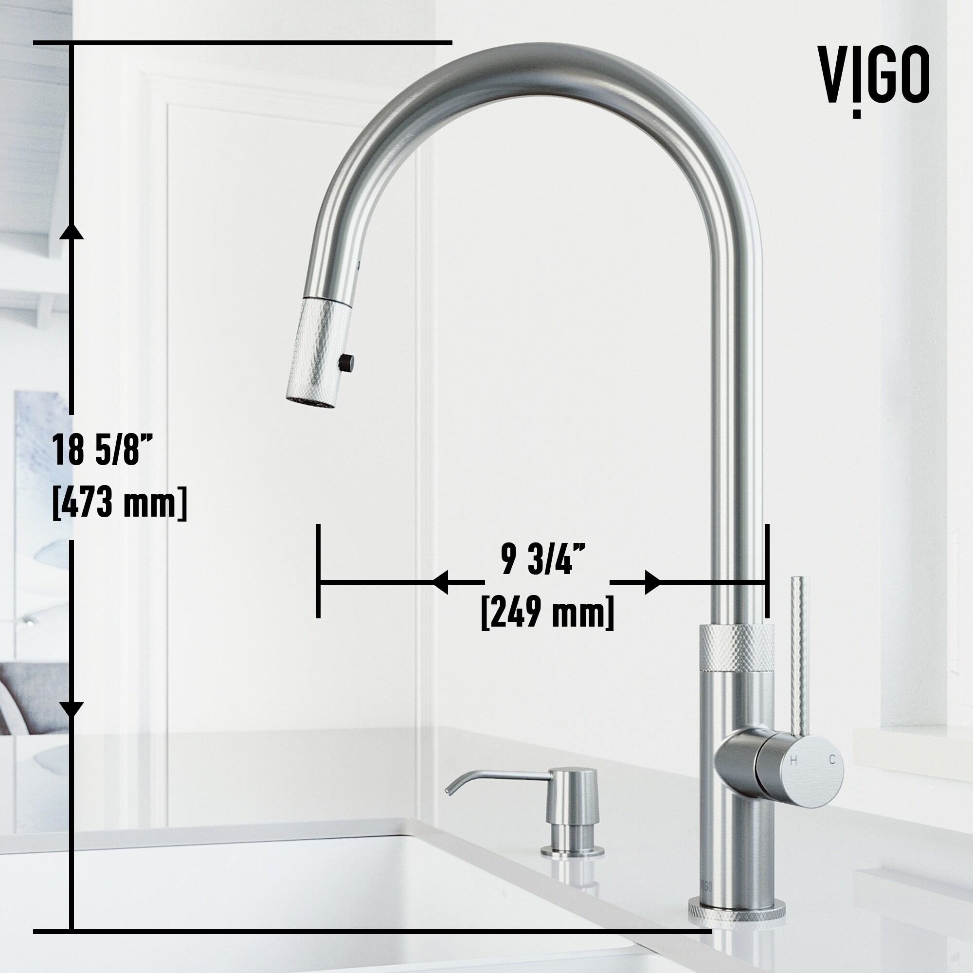 VIGO VG02033STK2 Kitchen-Faucets - View #10