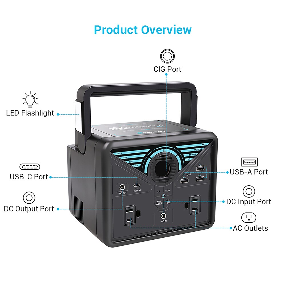 Renogy Phoenix 200-Watt Portable Power Station at Lowes.com