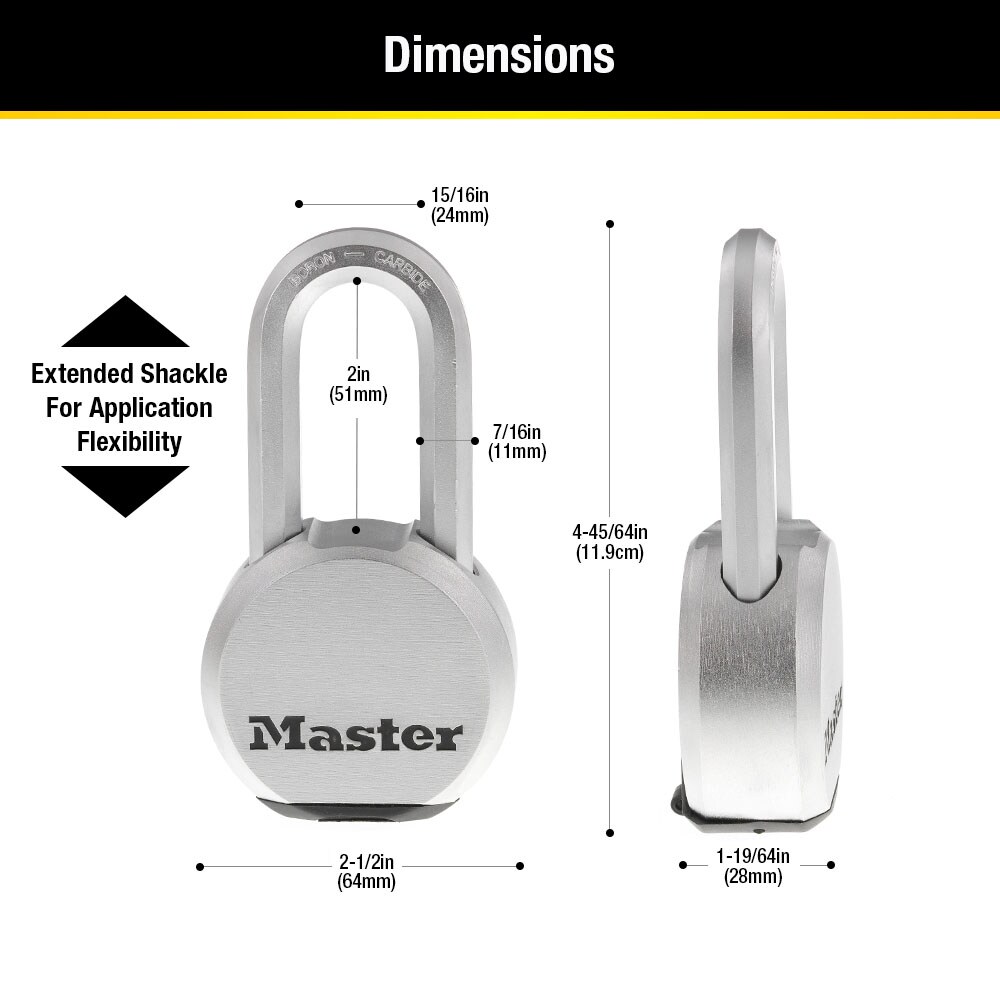 Master Lock M930XKADLH Padlocks-Locks-Cables - View #5