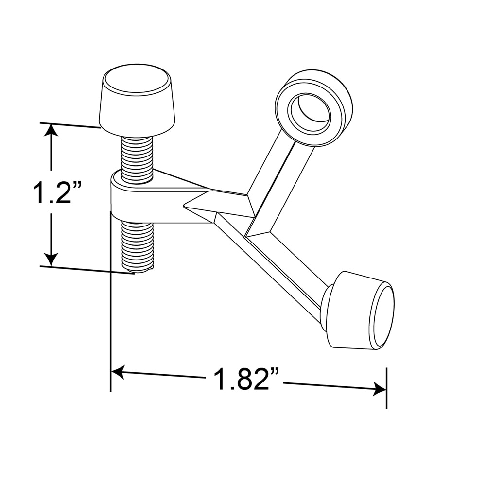 Prime-Line MP9045-1 Door-Bumpers-Stops2 - View #2