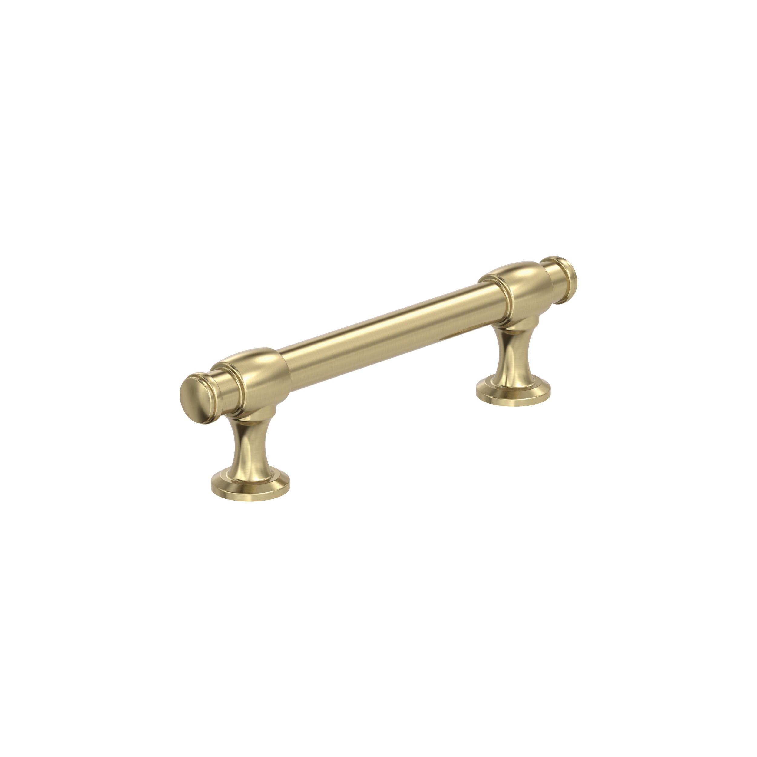 Amerock Kane 3-3/4-in Center to Center Golden Champagne Rectangular Cup  Drawer Pulls