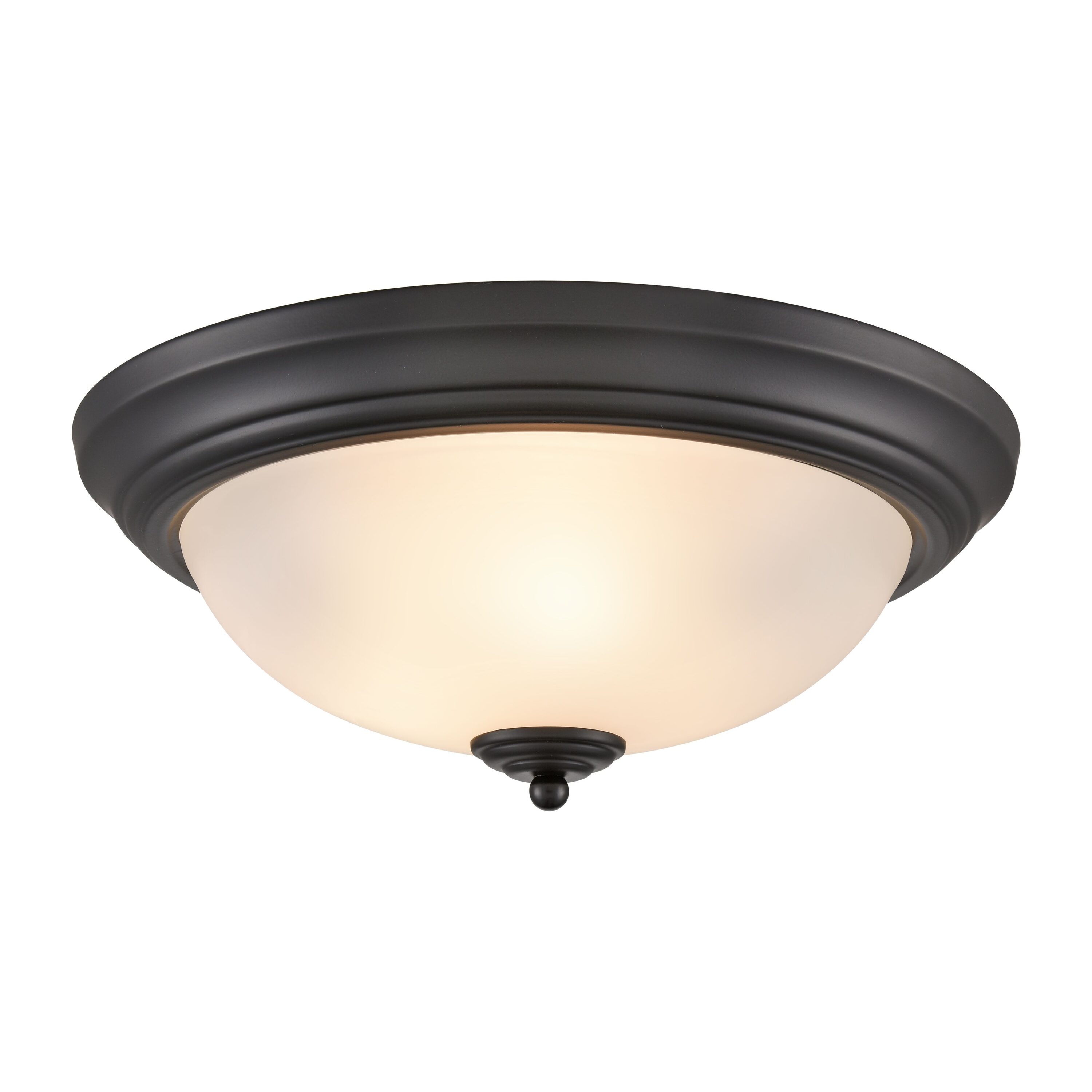 Westmore by ELK Lighting LW-2023260600356 Washington 3 -Light 15-in Multiple finishes Black Flush Mount Light