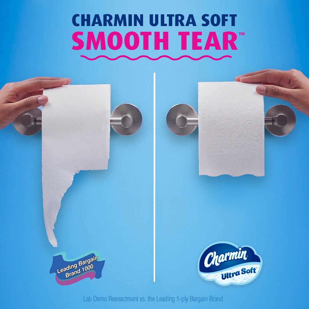Charmin Ultra Soft Super Mega 18-Pack 2-ply Toilet Paper in the