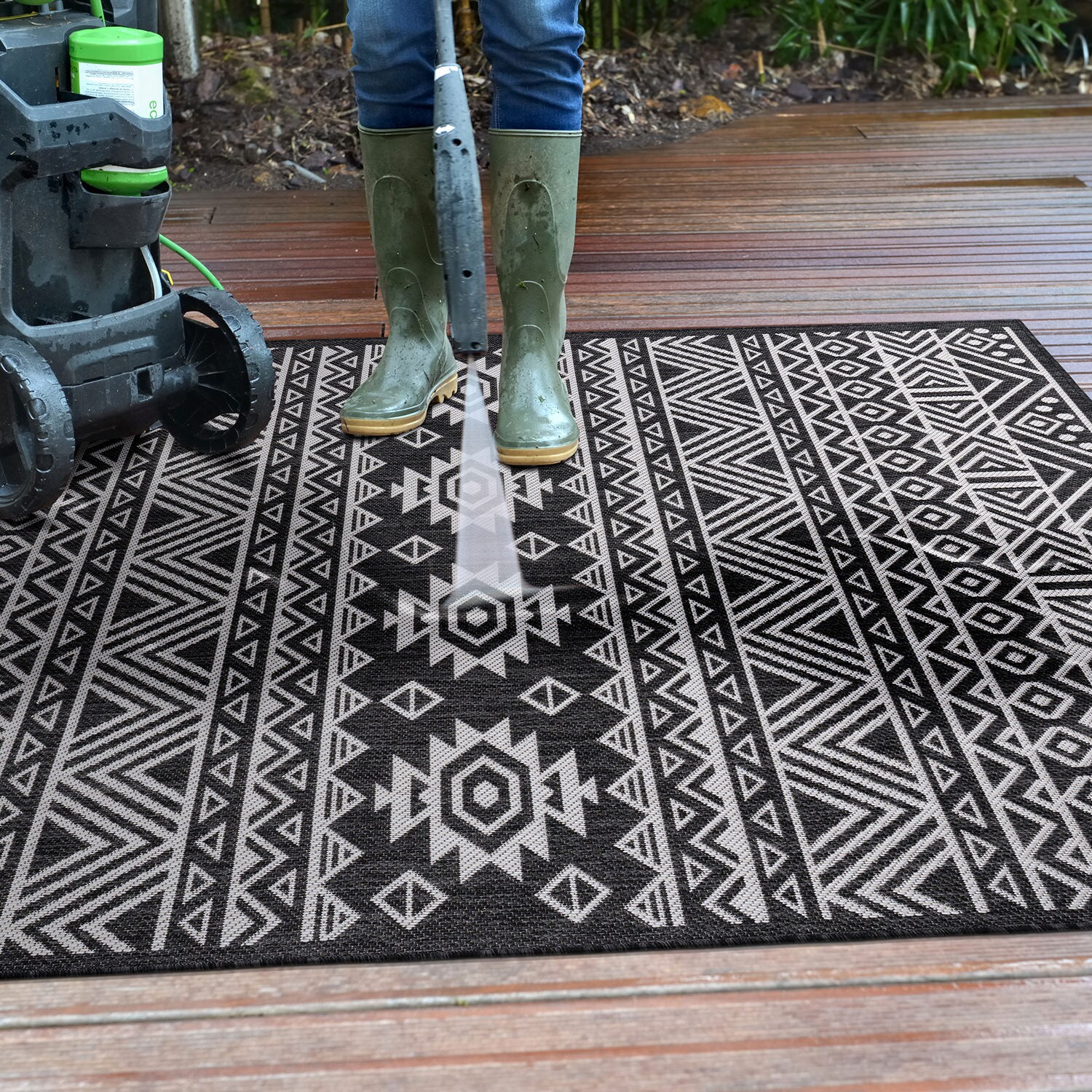 World Rug Gallery 124BLACK5X7 rugs - View #10