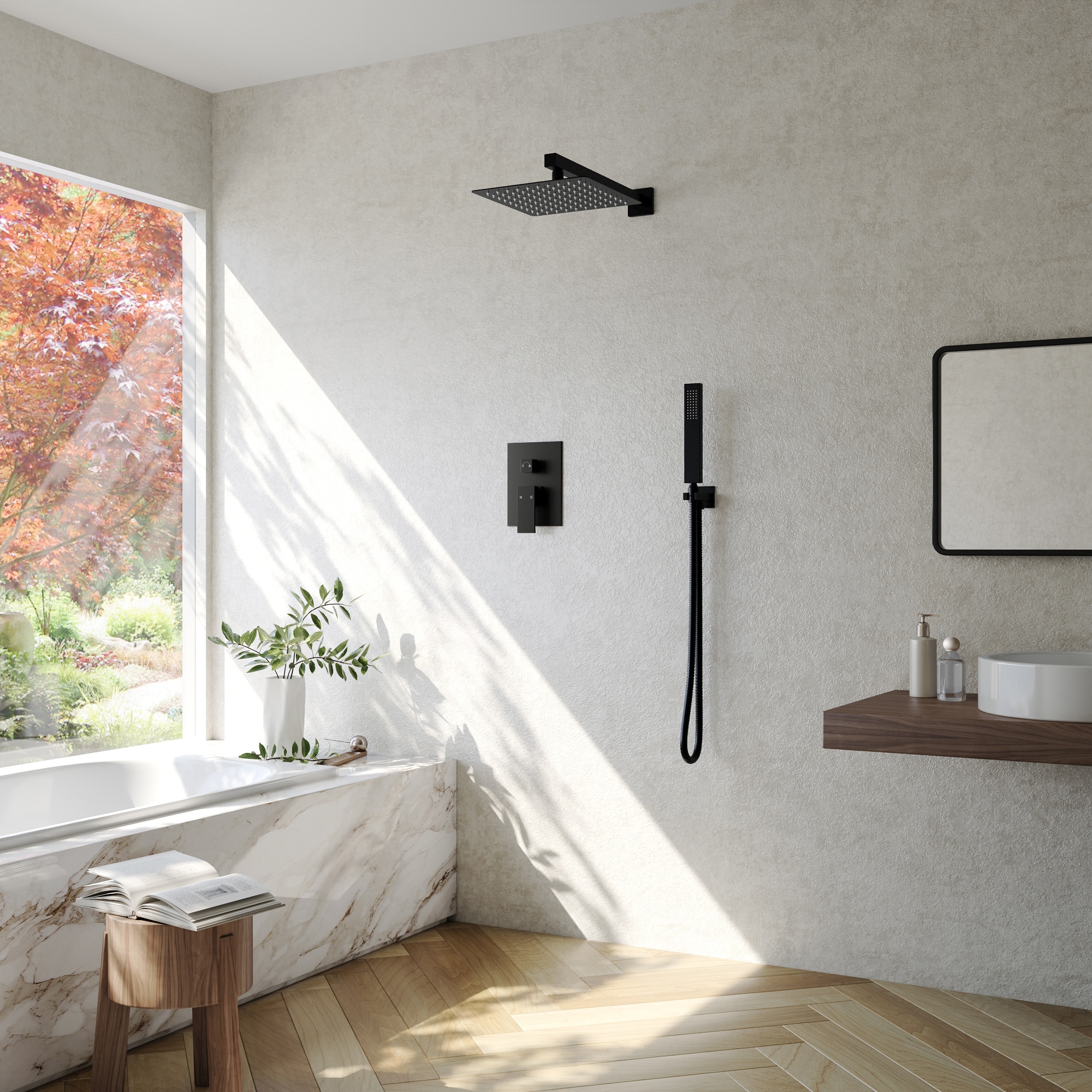 EVERSTEIN Q-894-OTOP Showerhead-Bar-Panels - View #12