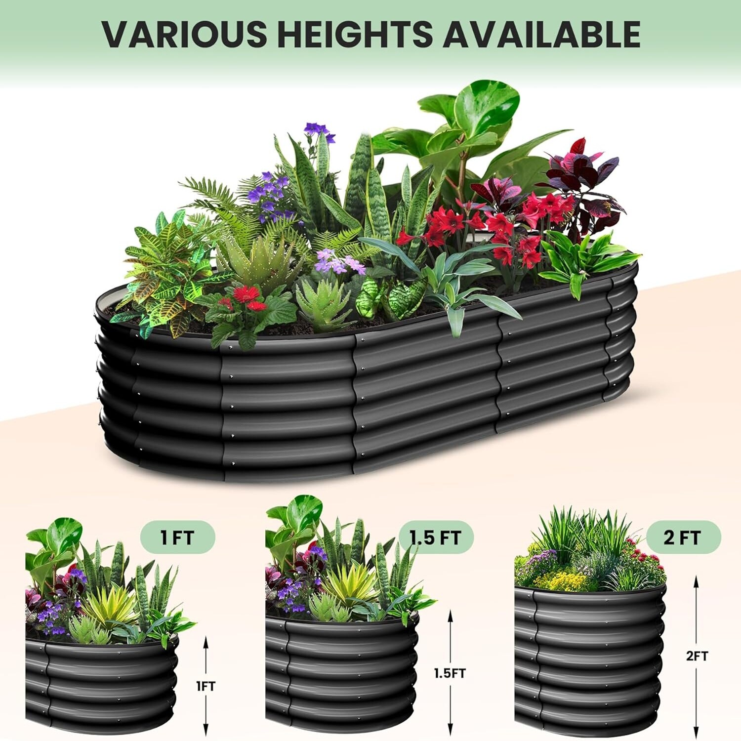 Garvee XQBG11YHPHO3CIS Raised-Garden-Beds - View #8