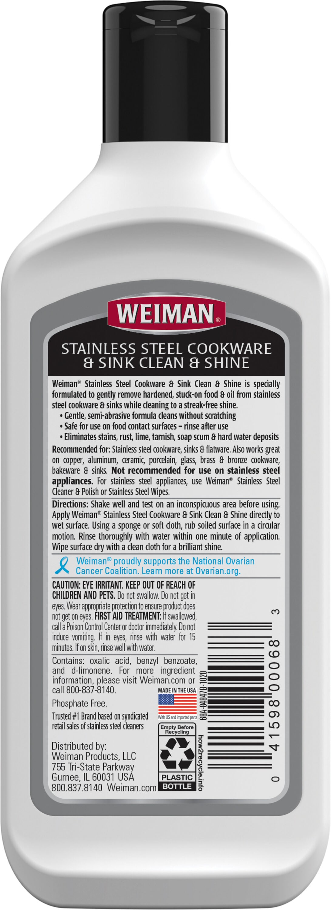 Weiman Products 68A Stainless-Steel-Cleaners - View #2