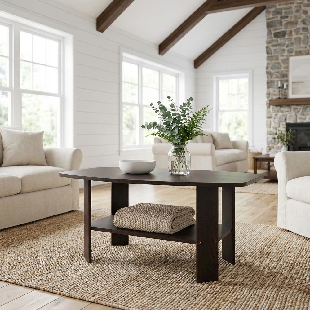 FurniFact BO1083742WHT Coffee-Tables - View #2