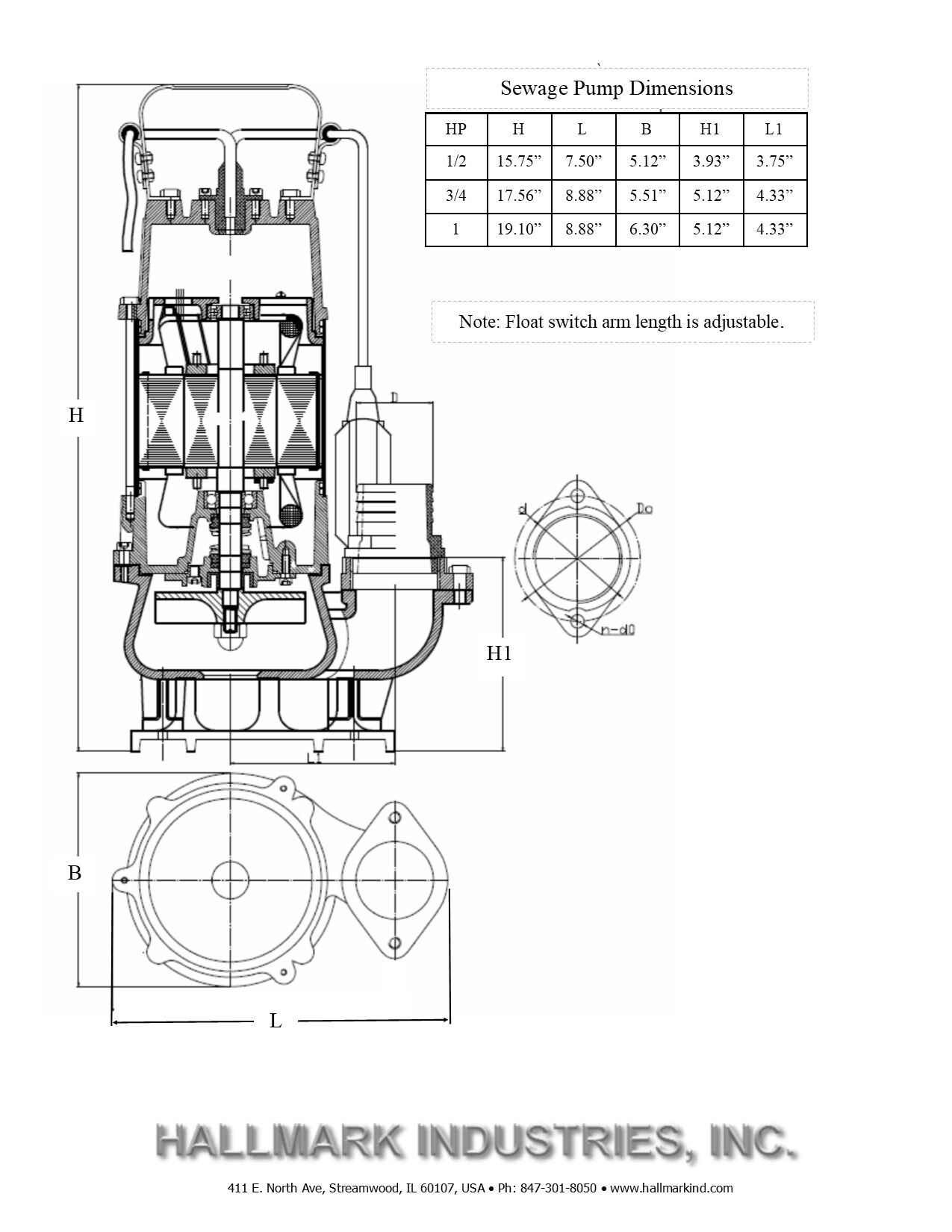 Hallmark Industries MA0387X-9A-230 pumps - View #3