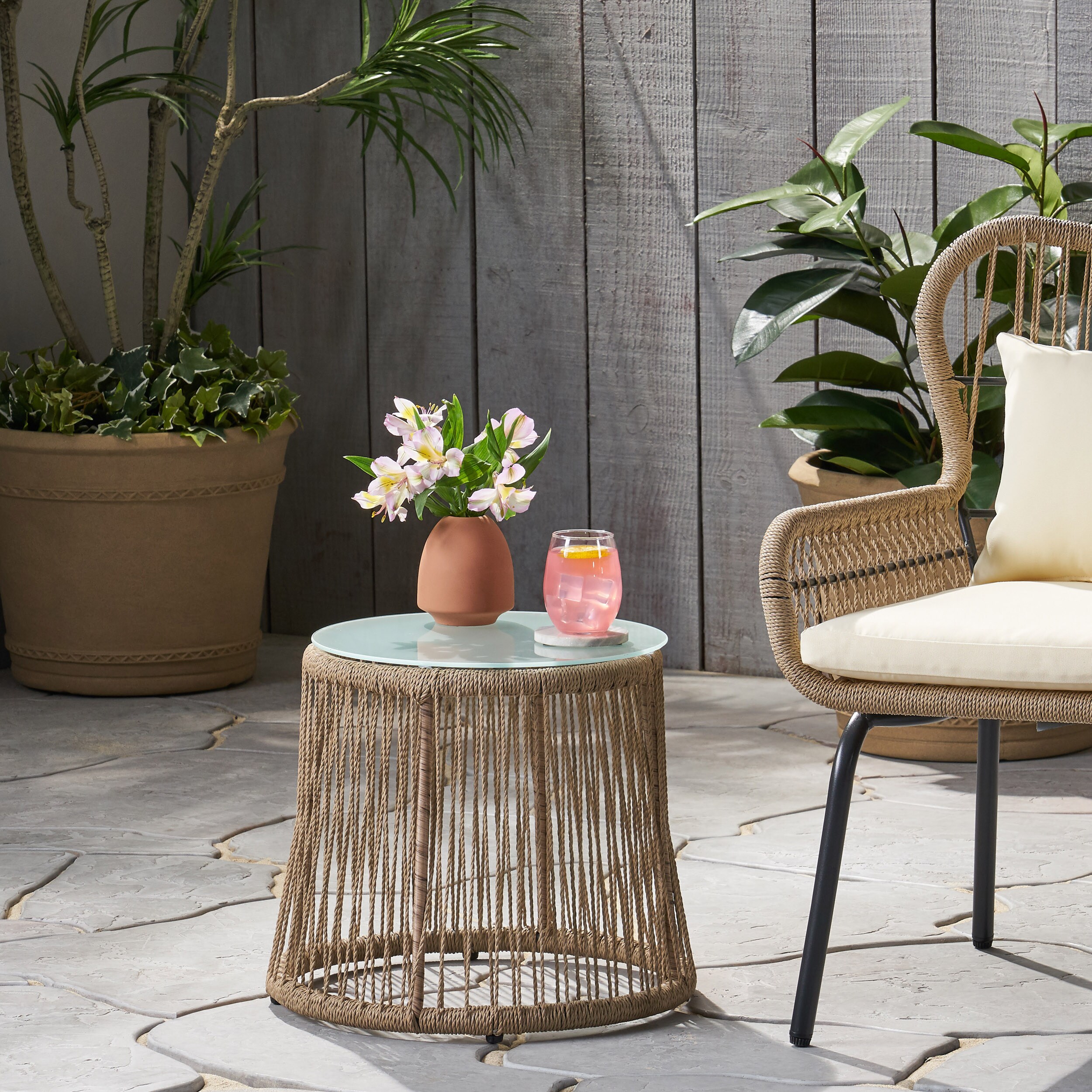 AHIOU HOME ZAAHG-62329.00TBRNGS Garden-Stools - View #2