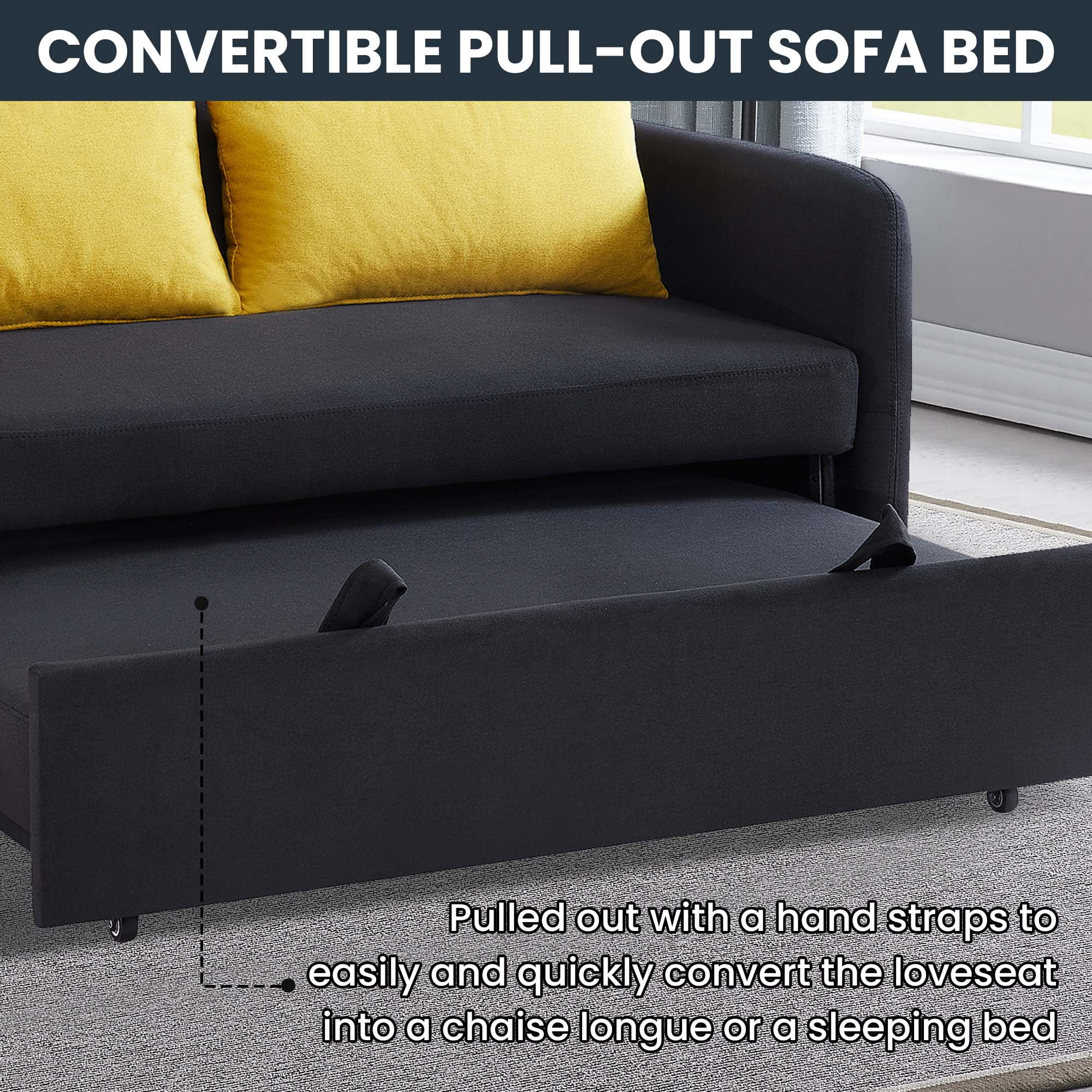 LIVIZA GGJD003BK Sofas-Loveseats - View #6
