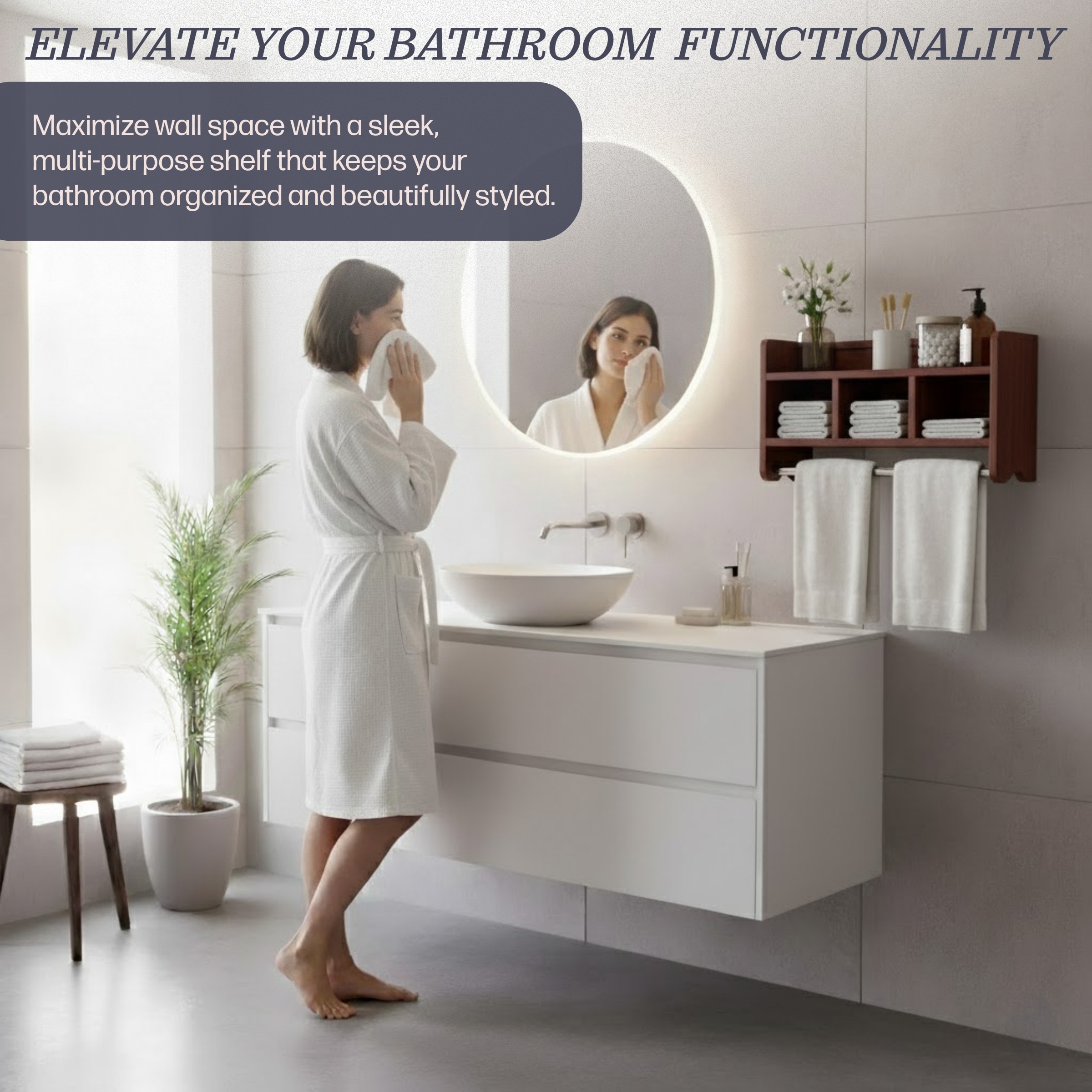 Alaterre Furniture ABSS00P0 Bathroom-Shelves - View #5