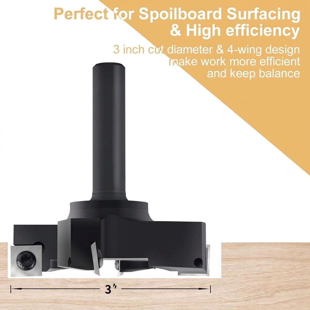 Phewnyzo LPW0720W120 Surface-Forming-Router-Bits - View #4