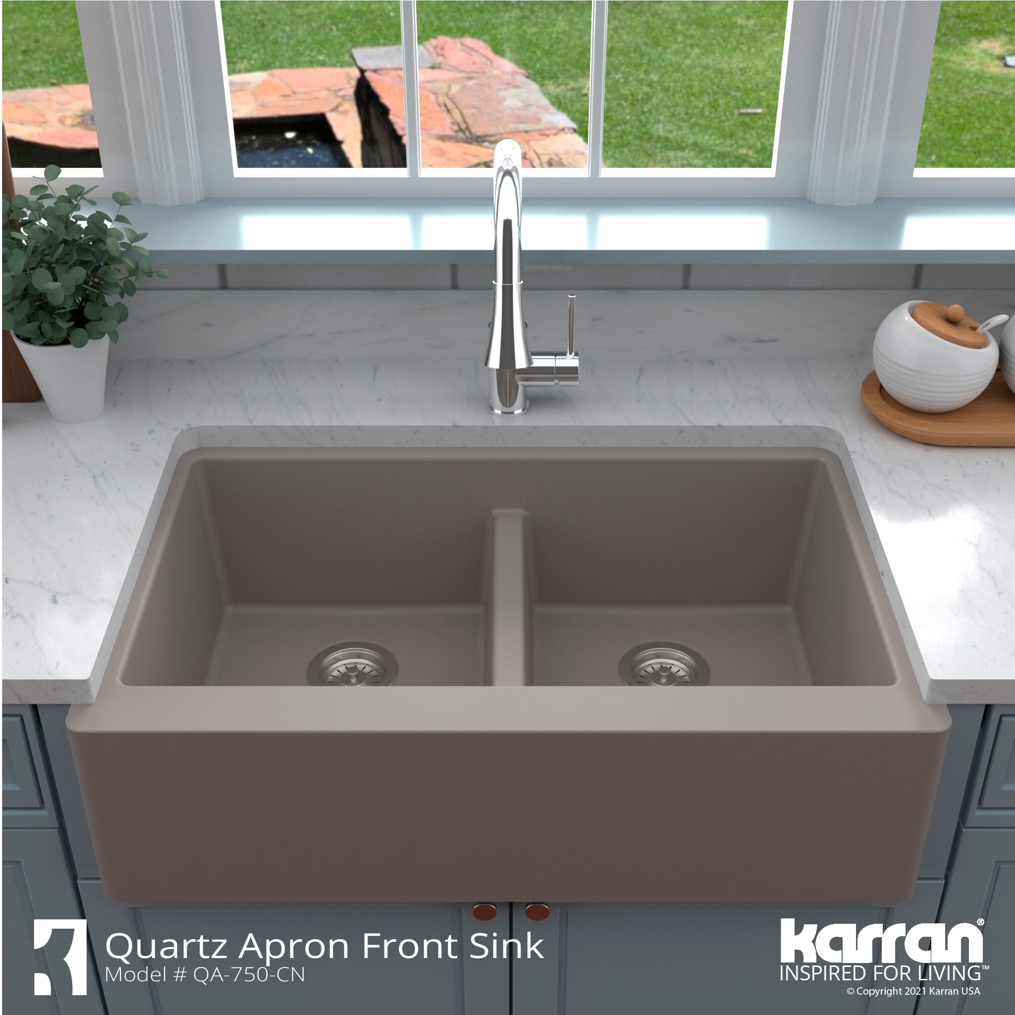 Karran QA-750-CN-PK1 Kitchen-Sinks - View #7