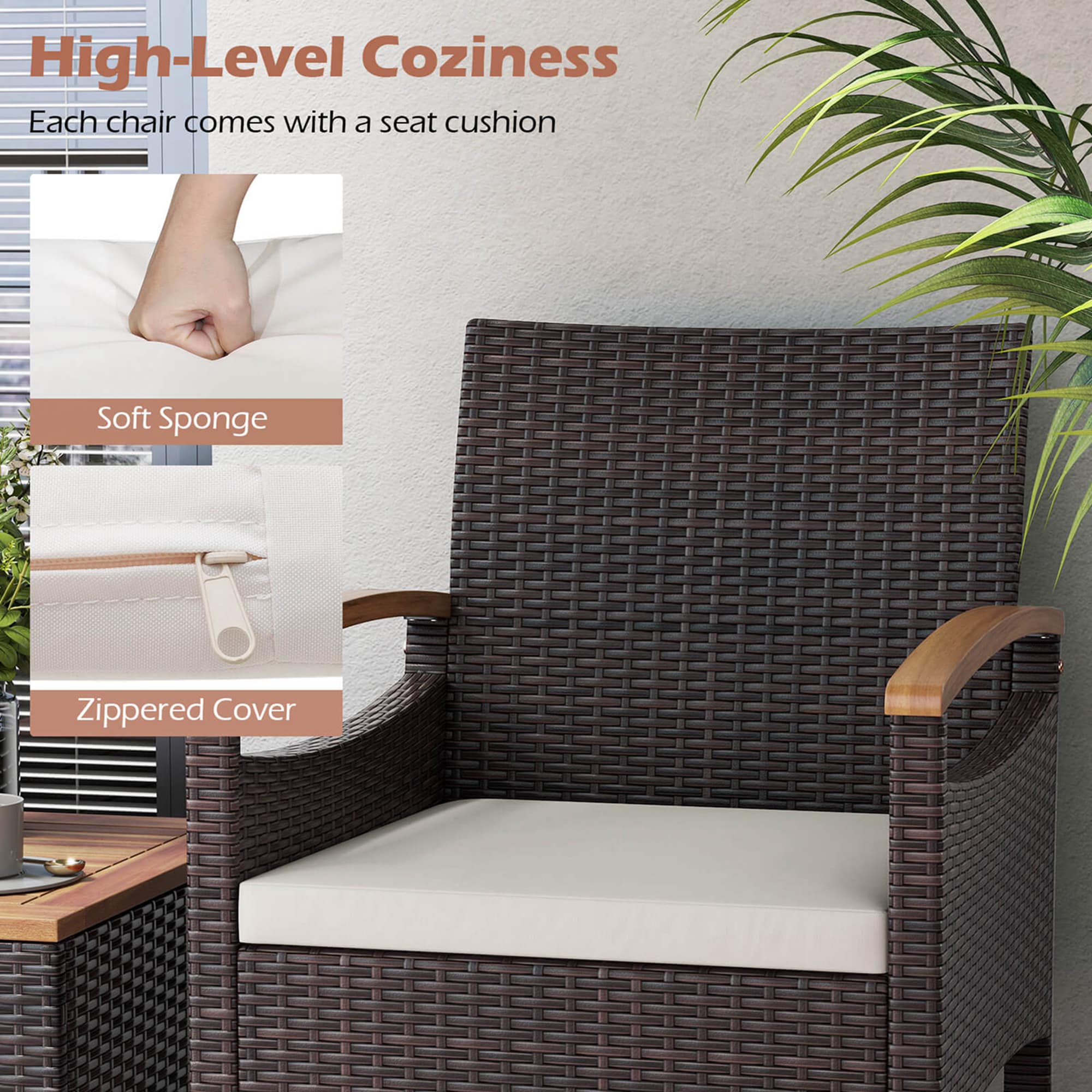 Costway HCST04126 Patio-Chairs - View #4