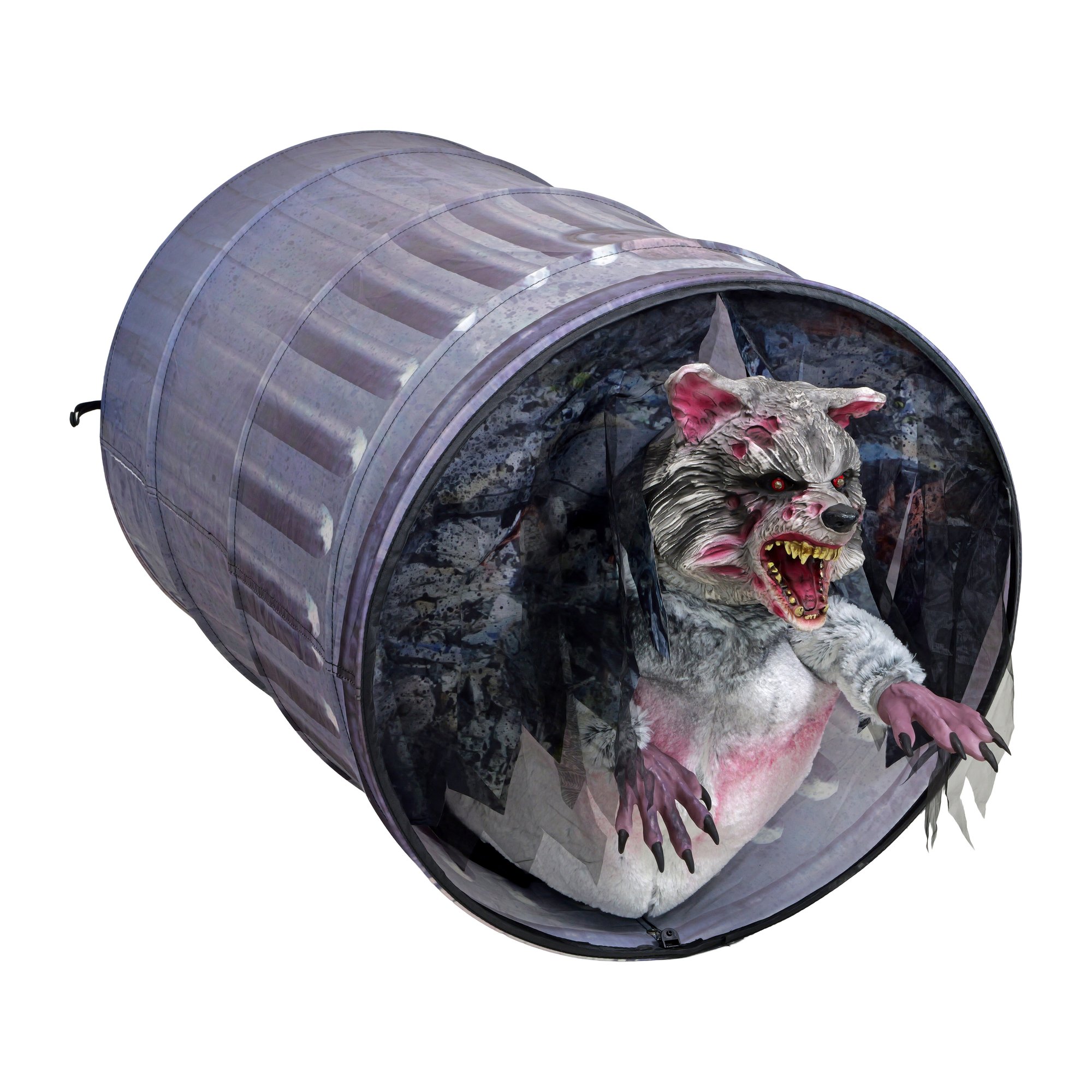 Haunted Hill Farm 2-ft Freestanding Motion Activated Screaming Lighted Zombie Animatronic