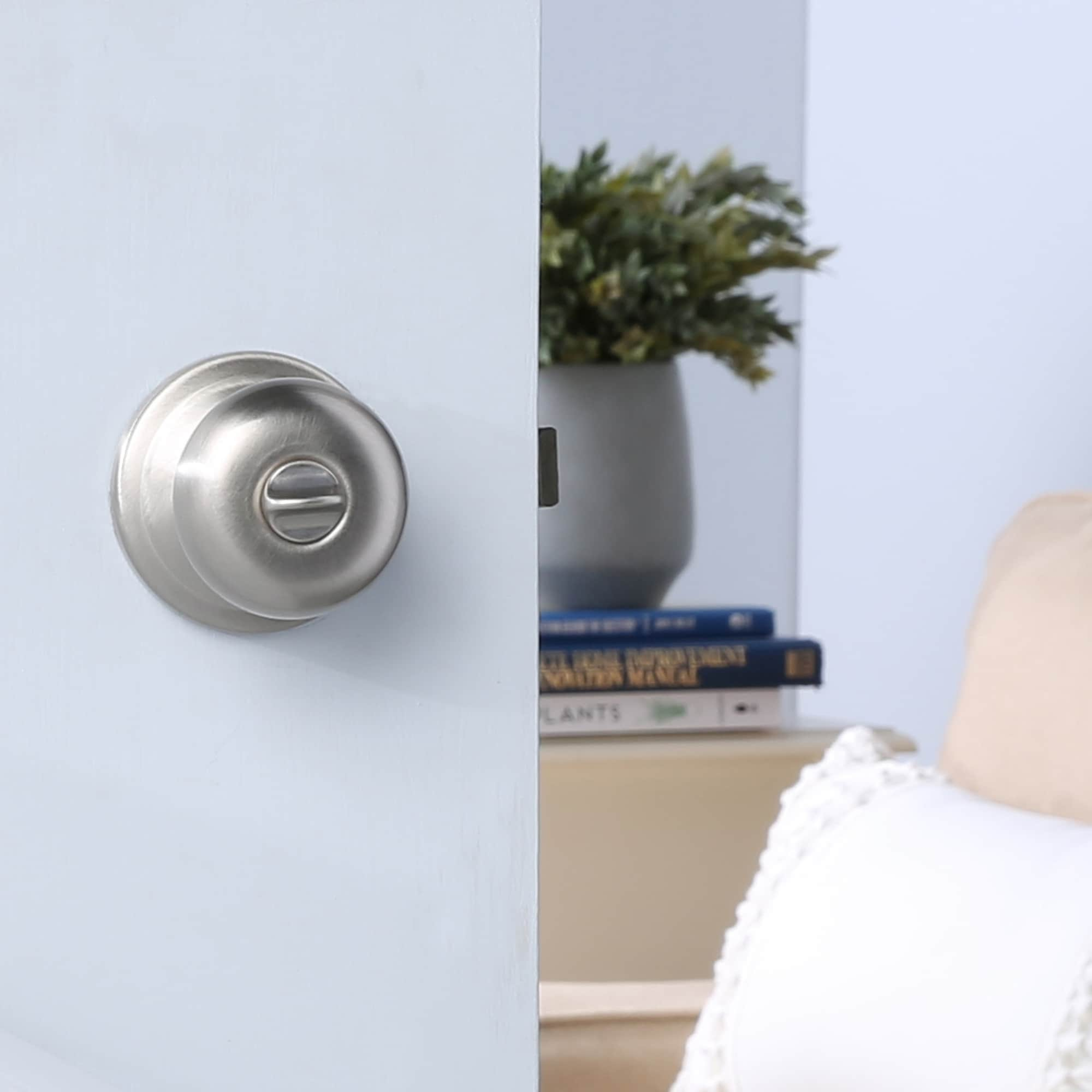 Kwikset Signature Series Signatures Juno Satin Nickel Interior Bed