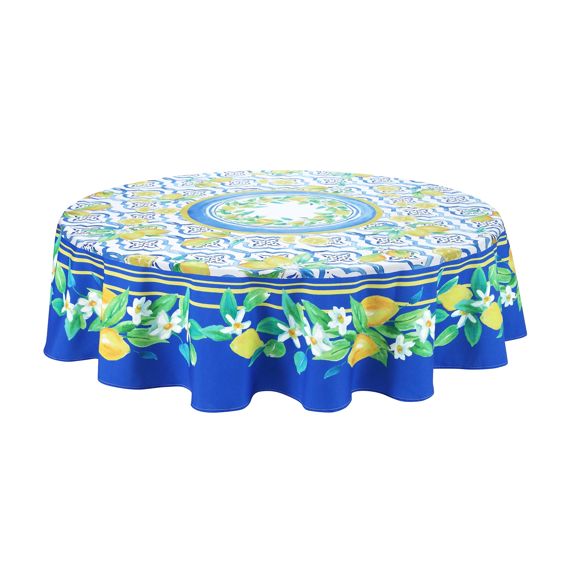 Laural Home Multi Color/Polyester Tablecloth in the Serveware ...