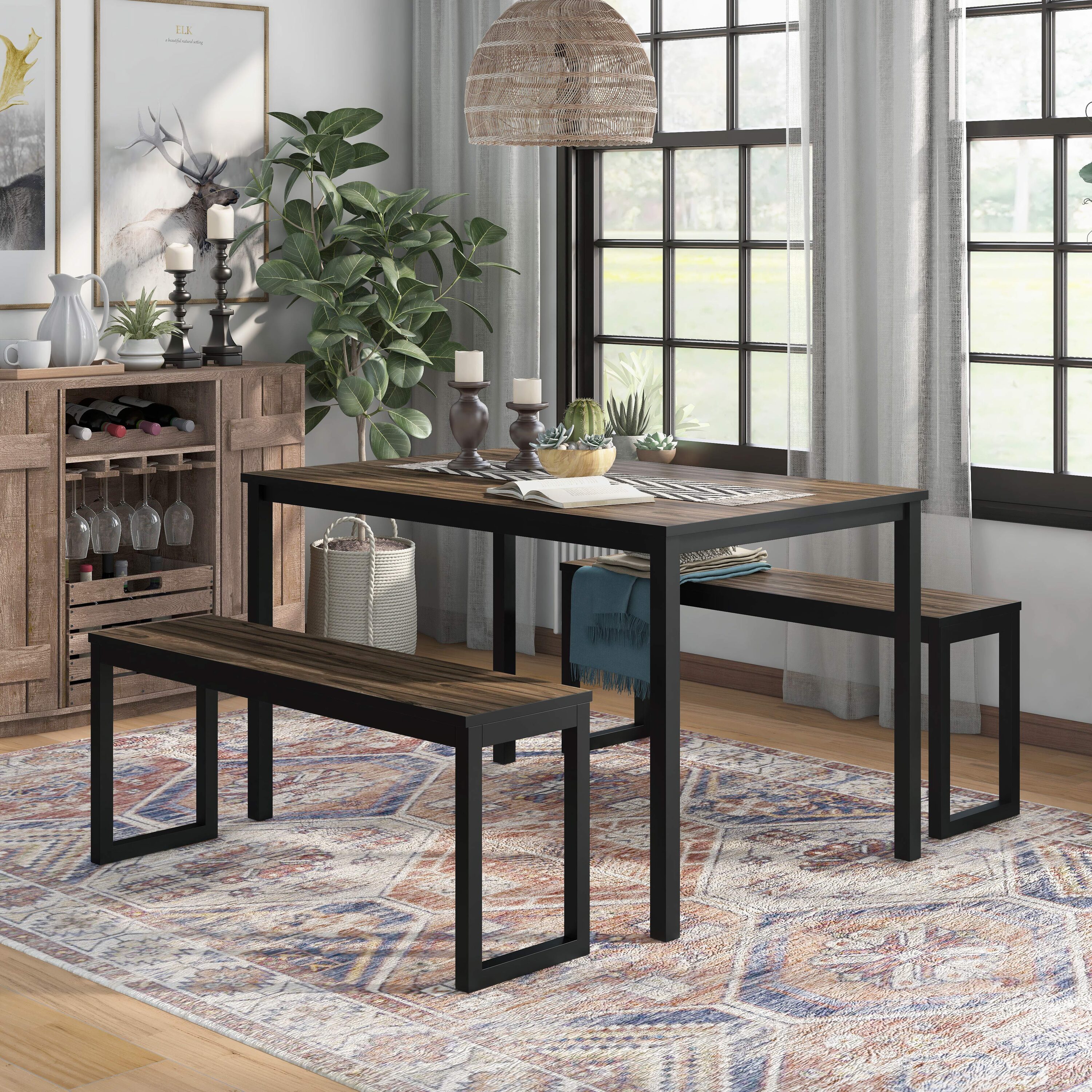Furniture of America IDF3202A-T-3PK Dining-Sets - View #5