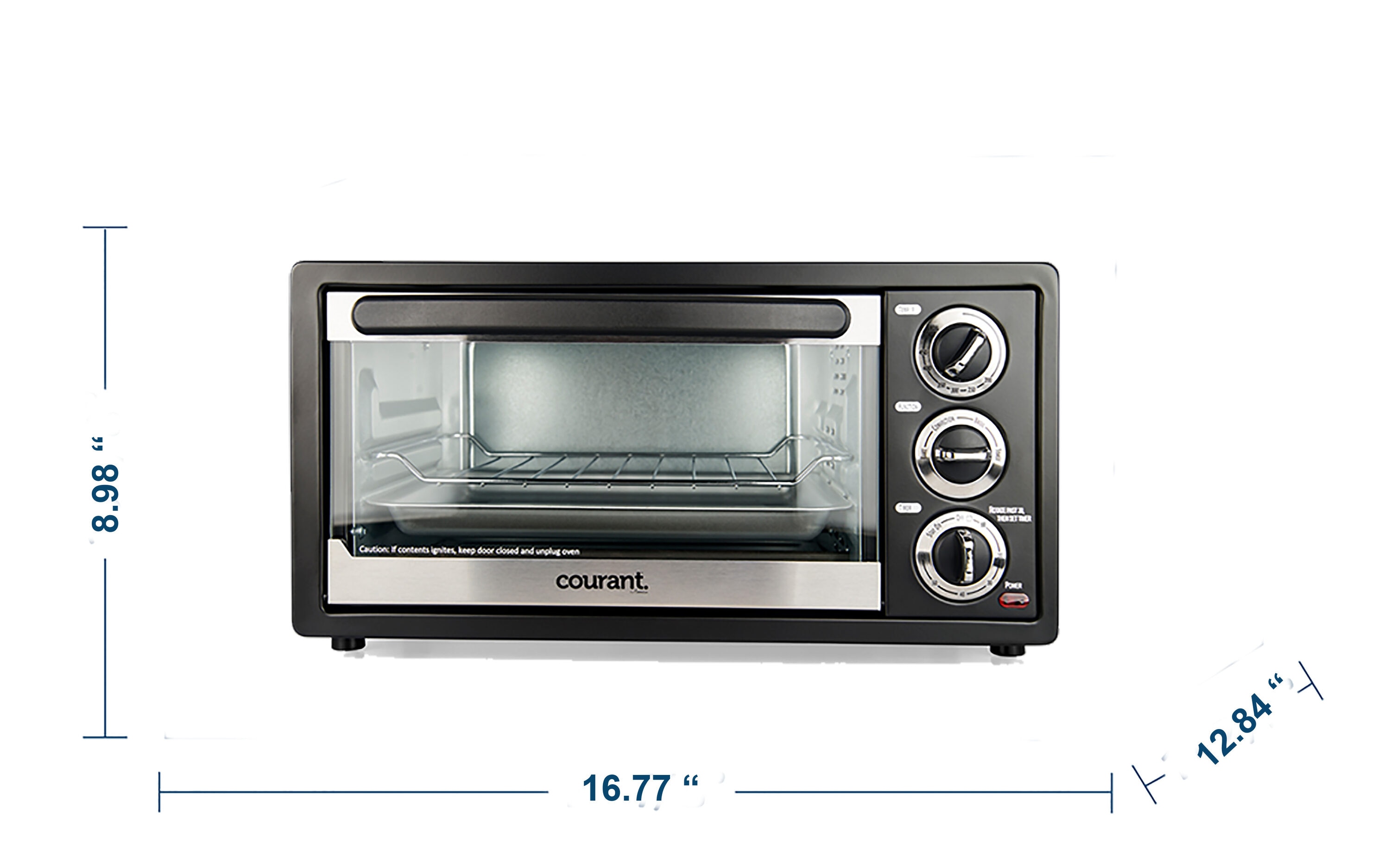 Daewoo DOT1665 220 Volt Extra Large Convection Toaster Oven