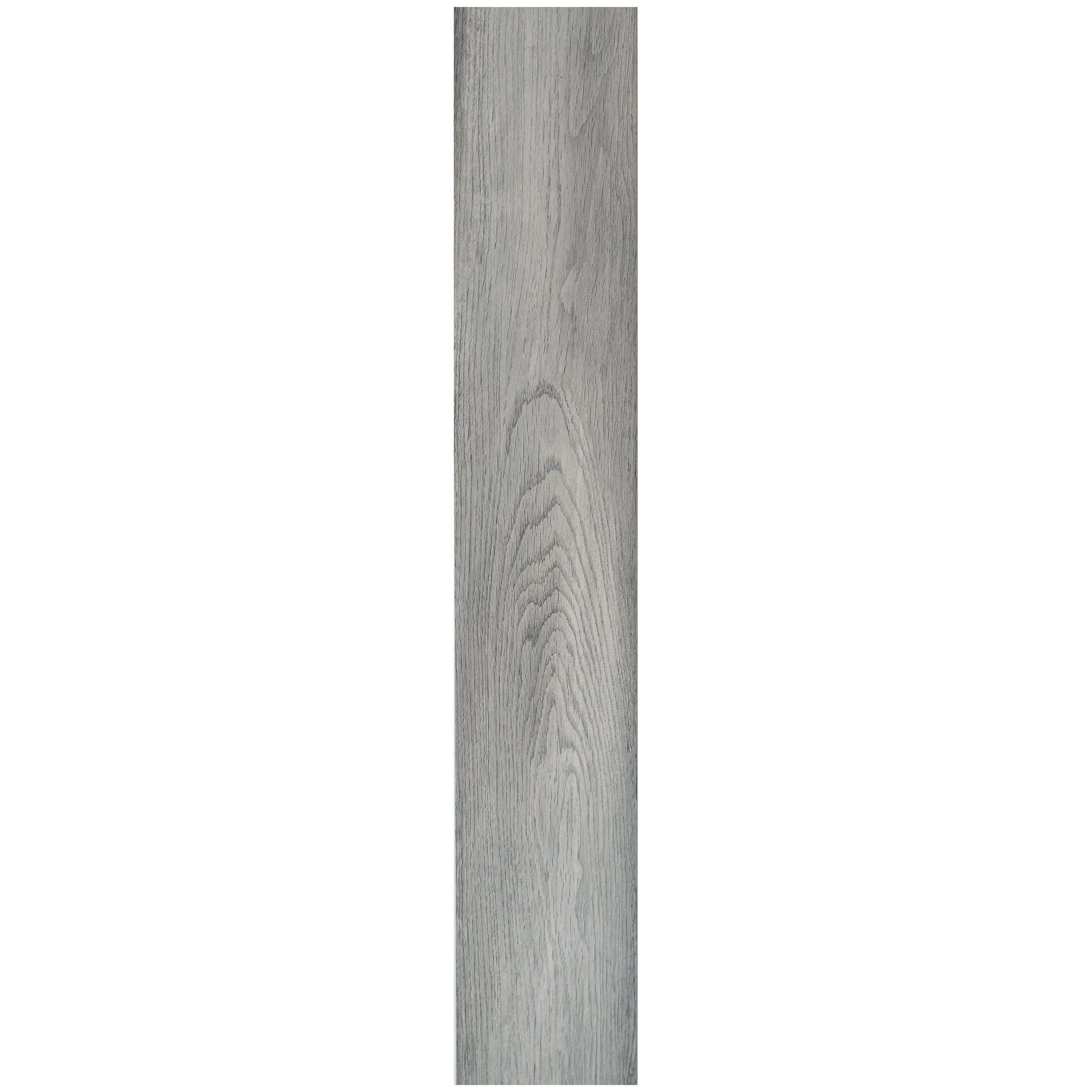 Achim VFP2.0ST10 Tivoli II Silverton Gray Wood look 0.07-Mils x 6-in W x 36-in L Peel and stick Vinyl Plank Flooring ( 15-Sq. Feet Carton )