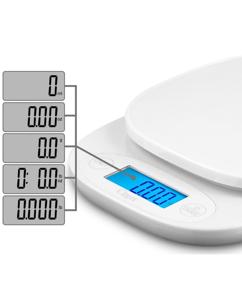 Ozeri ZK420 Garden and Kitchen Scale, with 0.5 g (0.01 oz